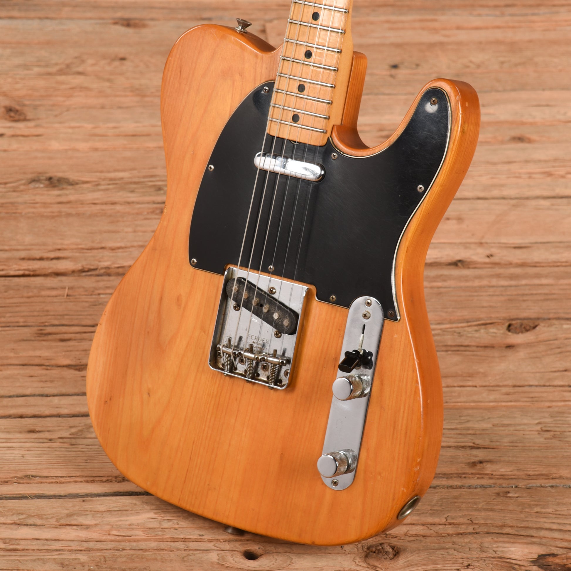 Fender Telecaster Natural 1978 Electric Guitars / Solid Body