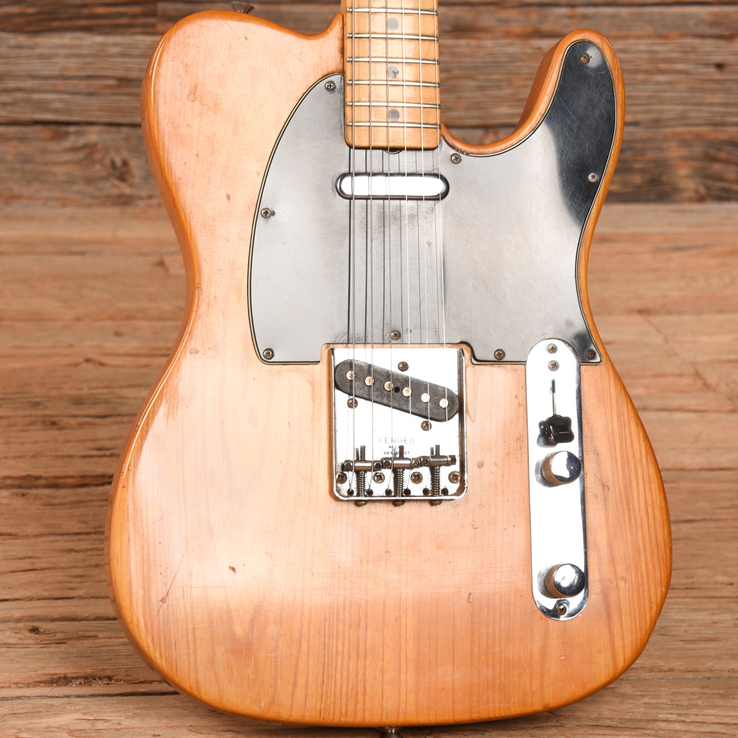 Fender Telecaster Natural 1978 Electric Guitars / Solid Body