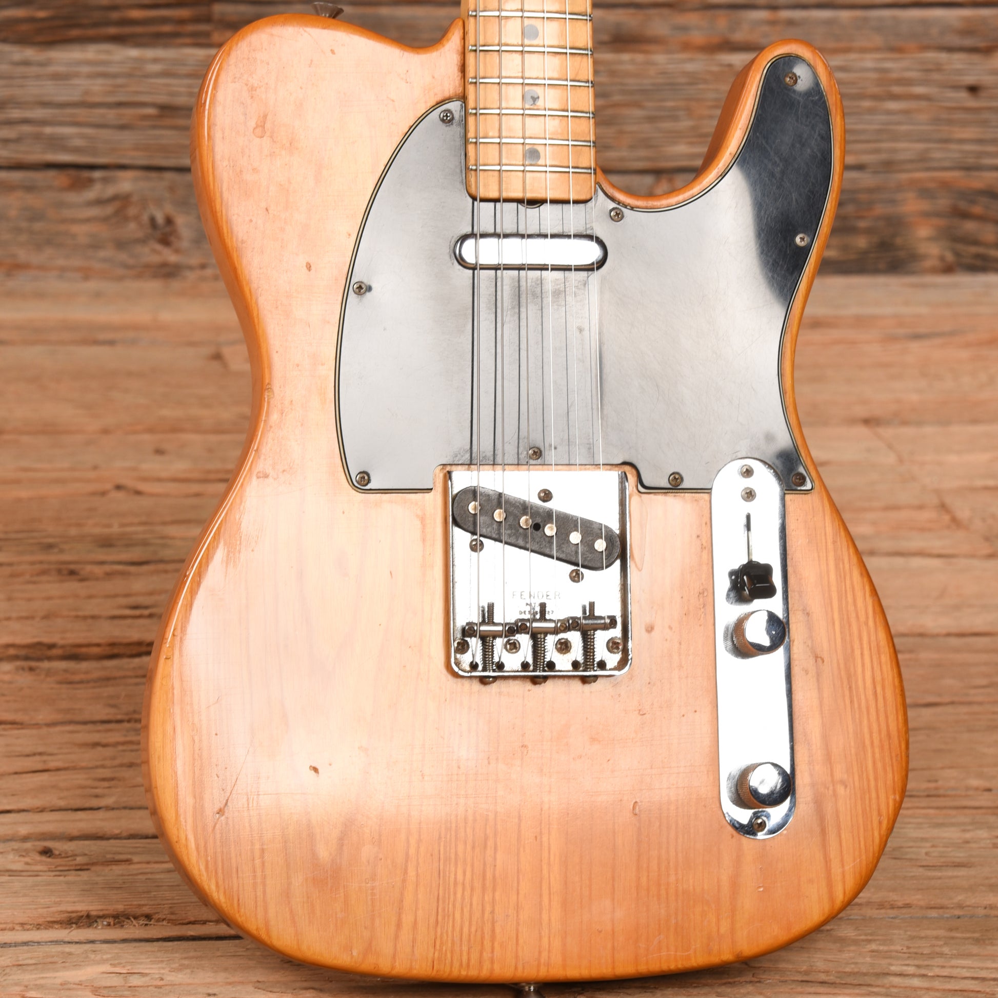 Fender Telecaster Natural 1978 Electric Guitars / Solid Body