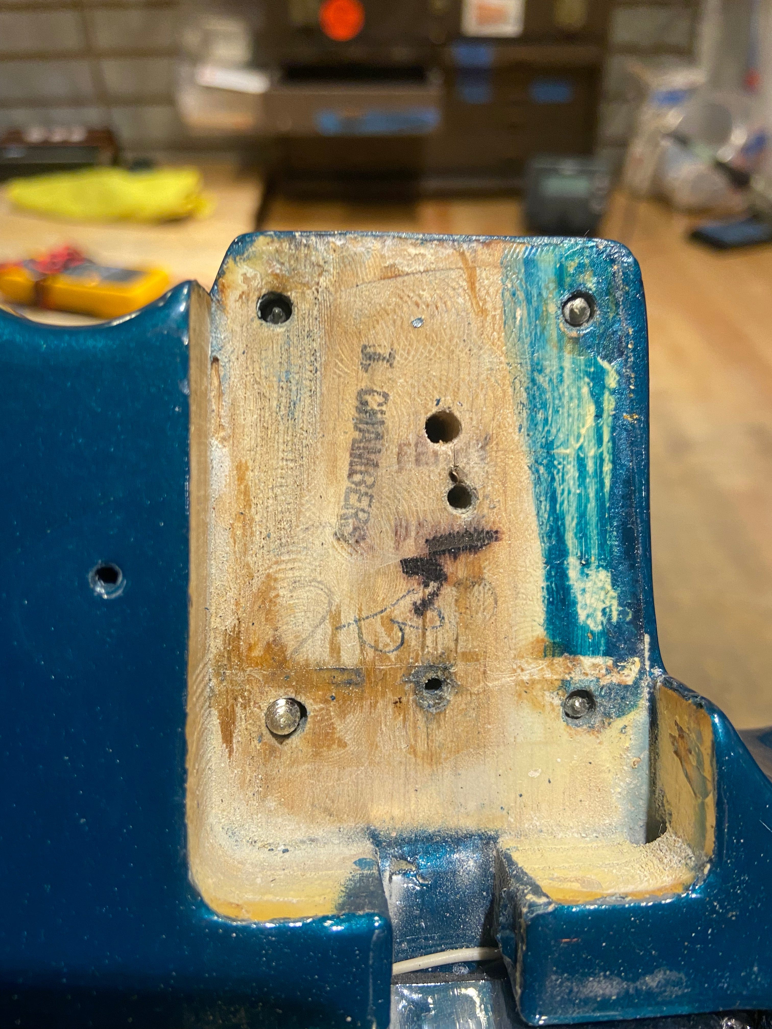 Fender Telecaster Ocean Metallic Blue Refin 1972 Electric Guitars / Solid Body