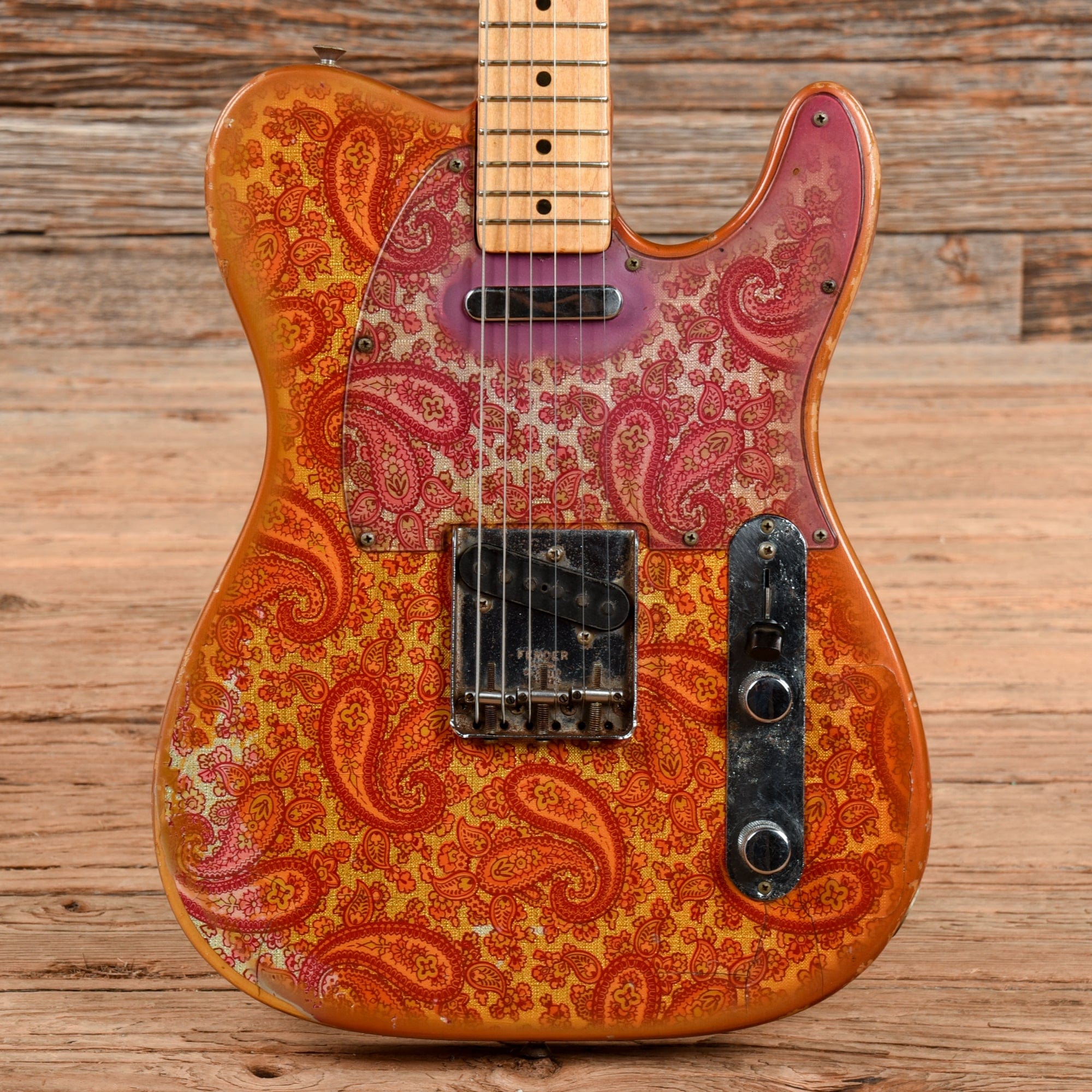 Fender Telecaster Pink Paisley 1968 Electric Guitars / Solid Body