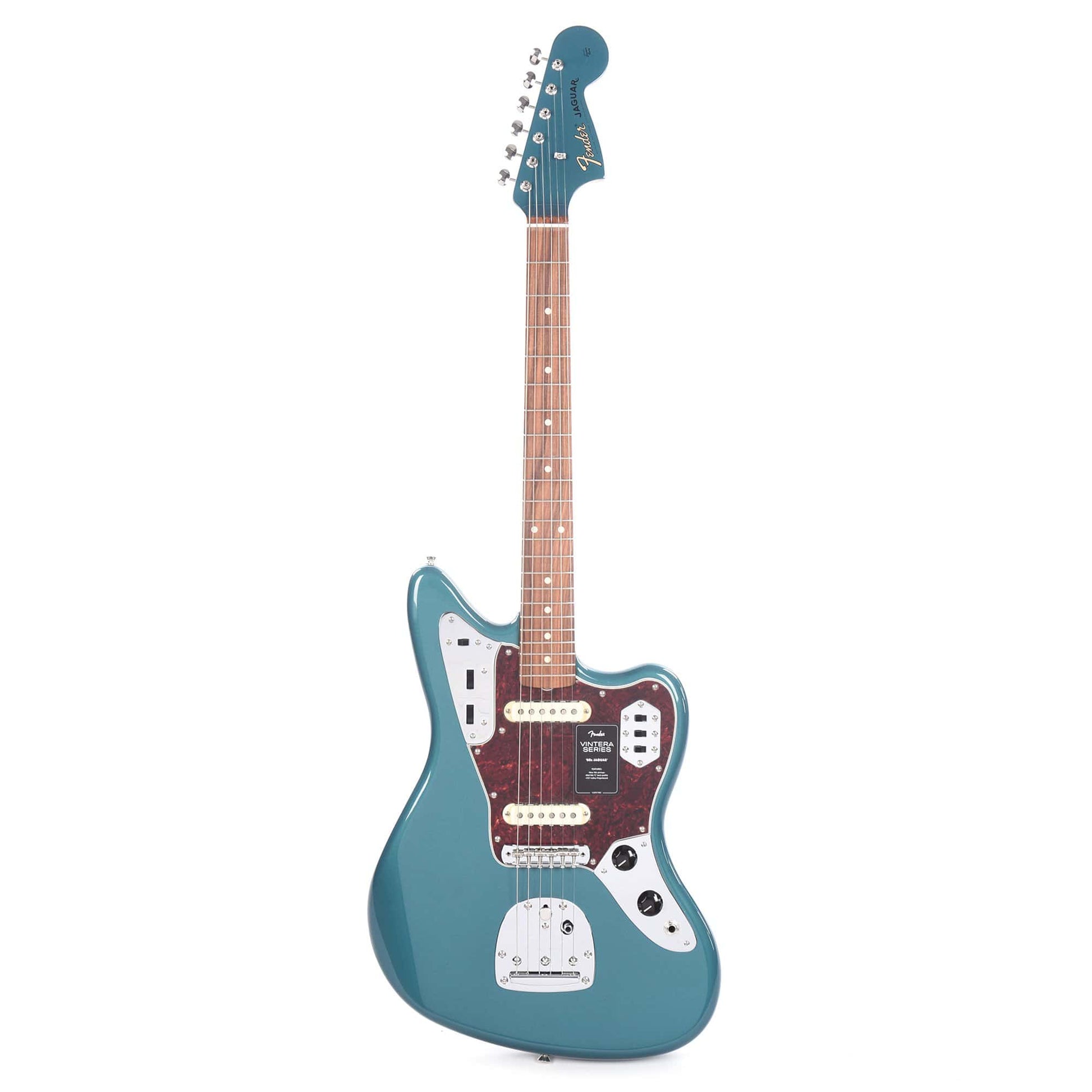 Fender Vintera '60s Jaguar Ocean Turquoise Electric Guitars / Solid Body
