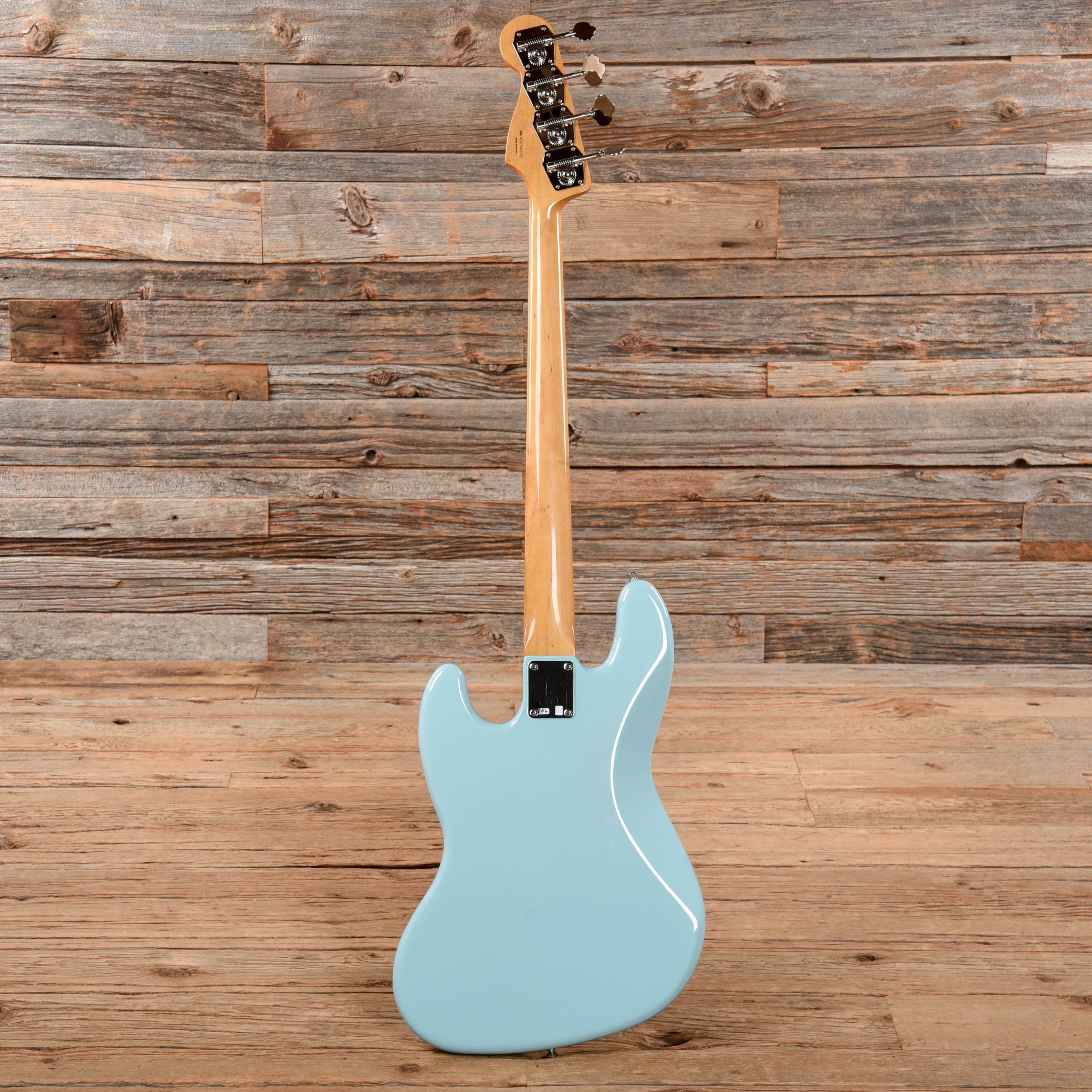Fender Vintera 60s Jazz Bass Daphne Blue – Chicago Music Exchange