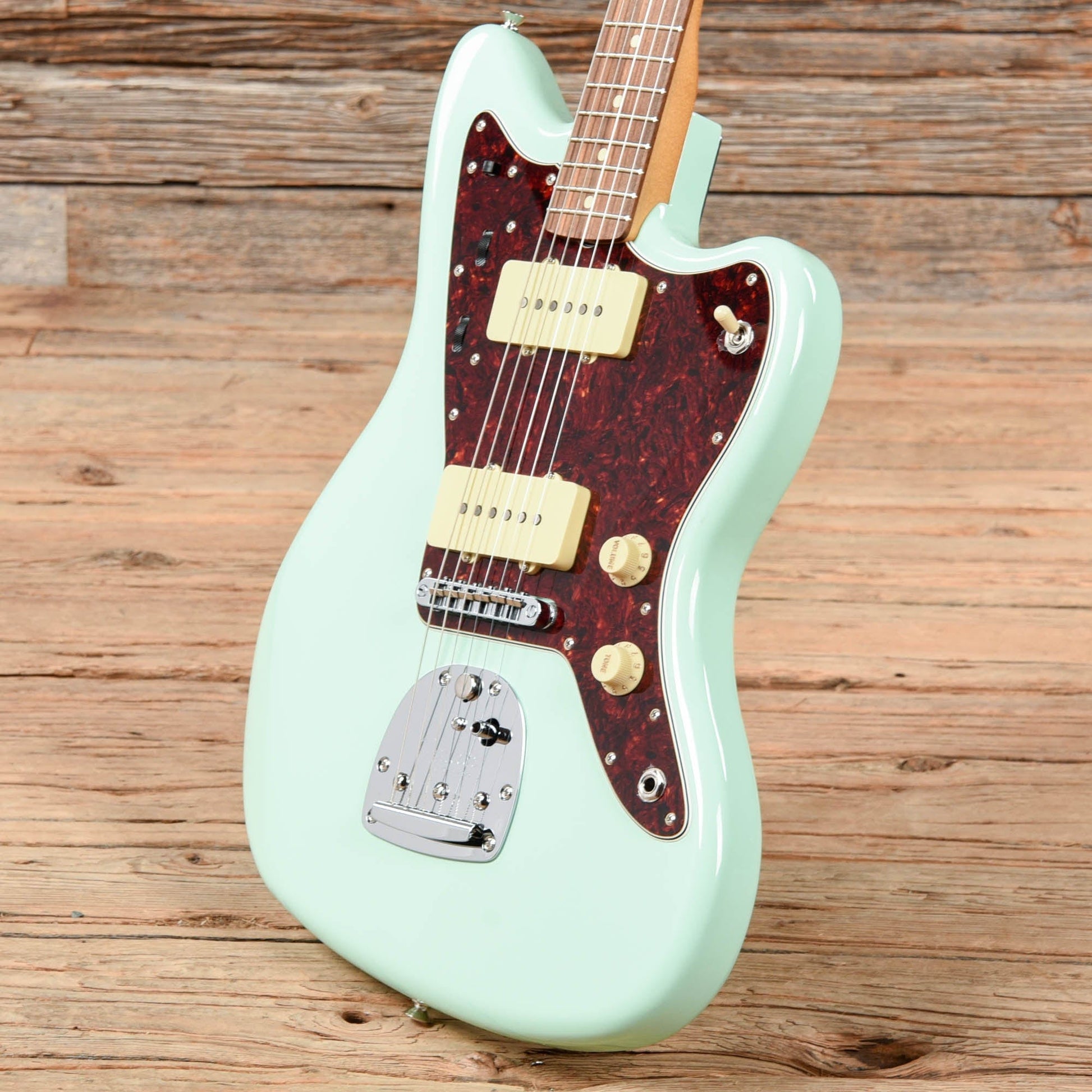 Fender Vintera '60s Jazzmaster Modified Surf Green Electric Guitars / Solid Body