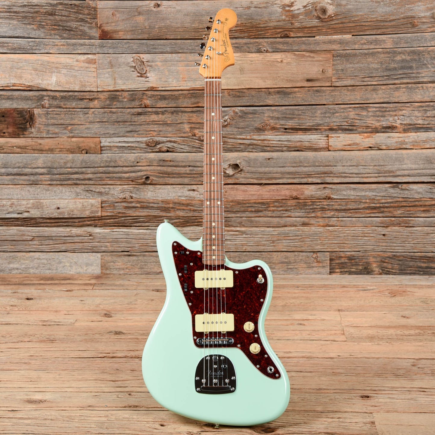Fender Vintera '60s Jazzmaster Modified Surf Green Electric Guitars / Solid Body