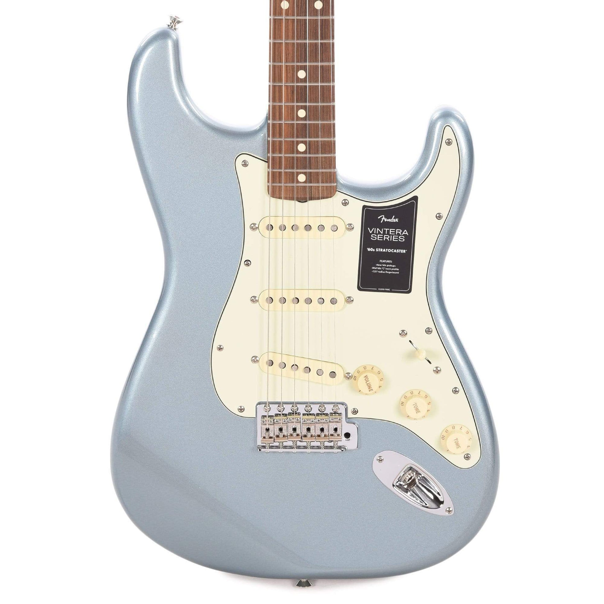 Fender Vintera '60s Stratocaster Ice Blue Metallic Electric Guitars / Solid Body