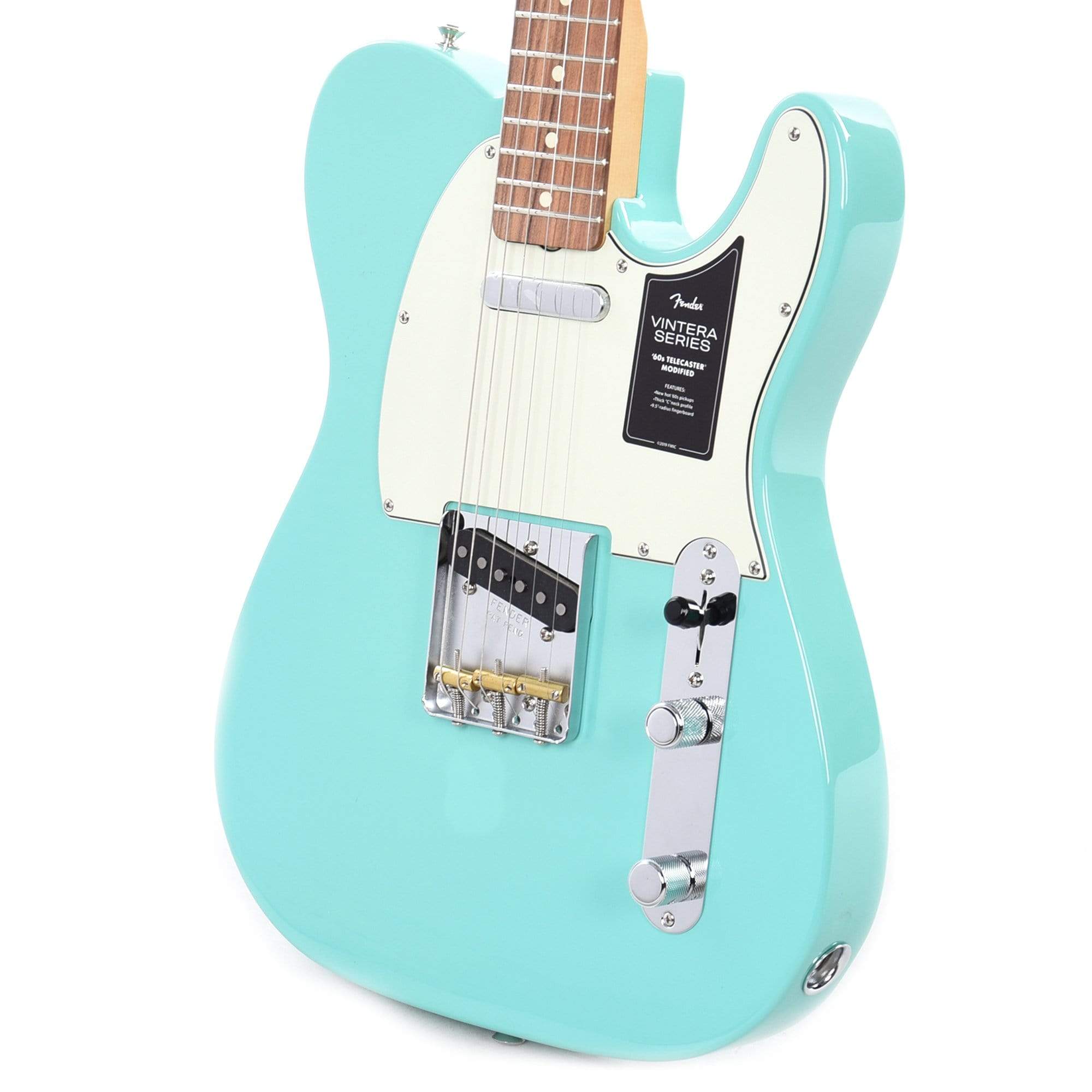 Fender Vintera '60s Telecaster Modified Sea Foam Green Electric Guitars / Solid Body