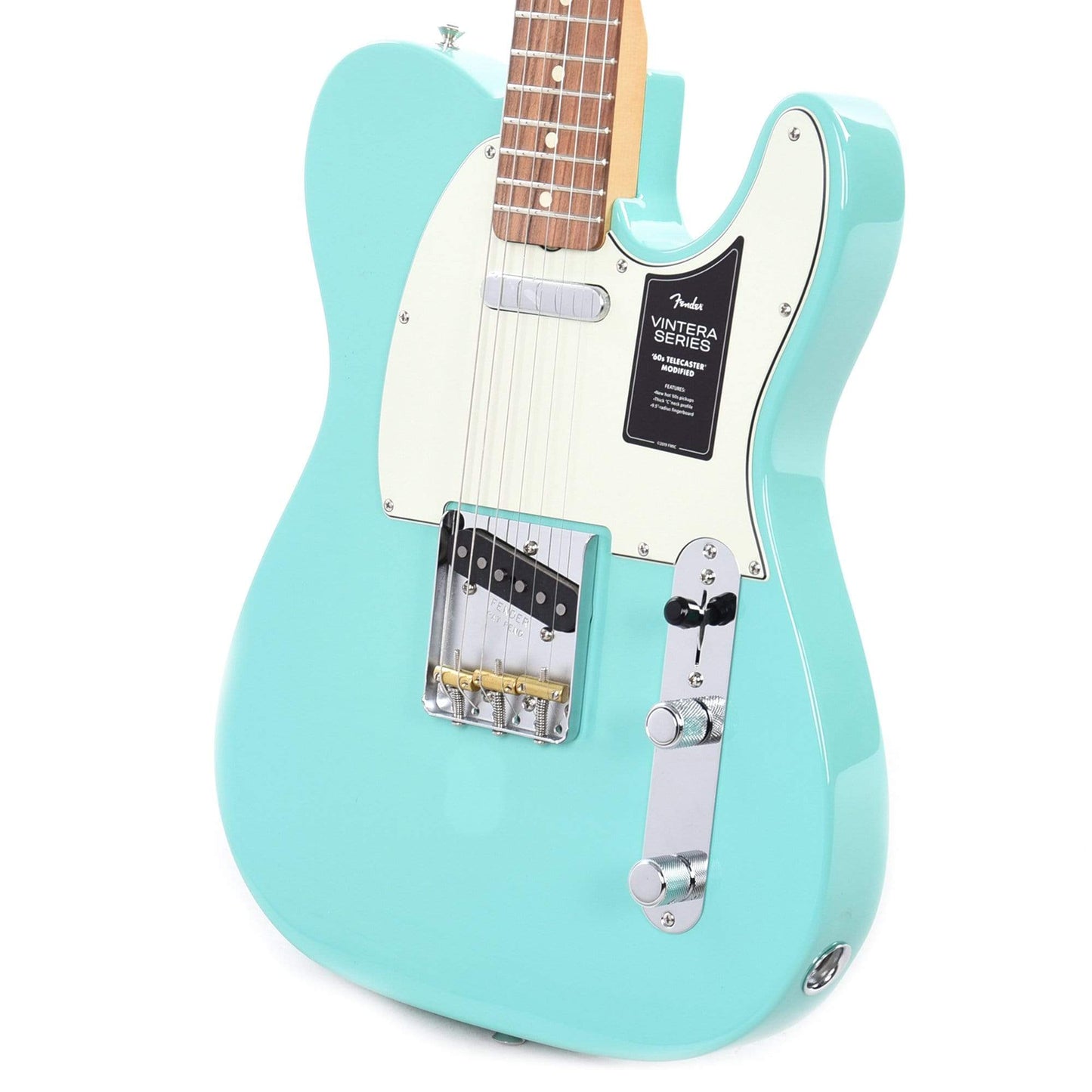 Fender Vintera '60s Telecaster Modified Sea Foam Green Electric Guitars / Solid Body