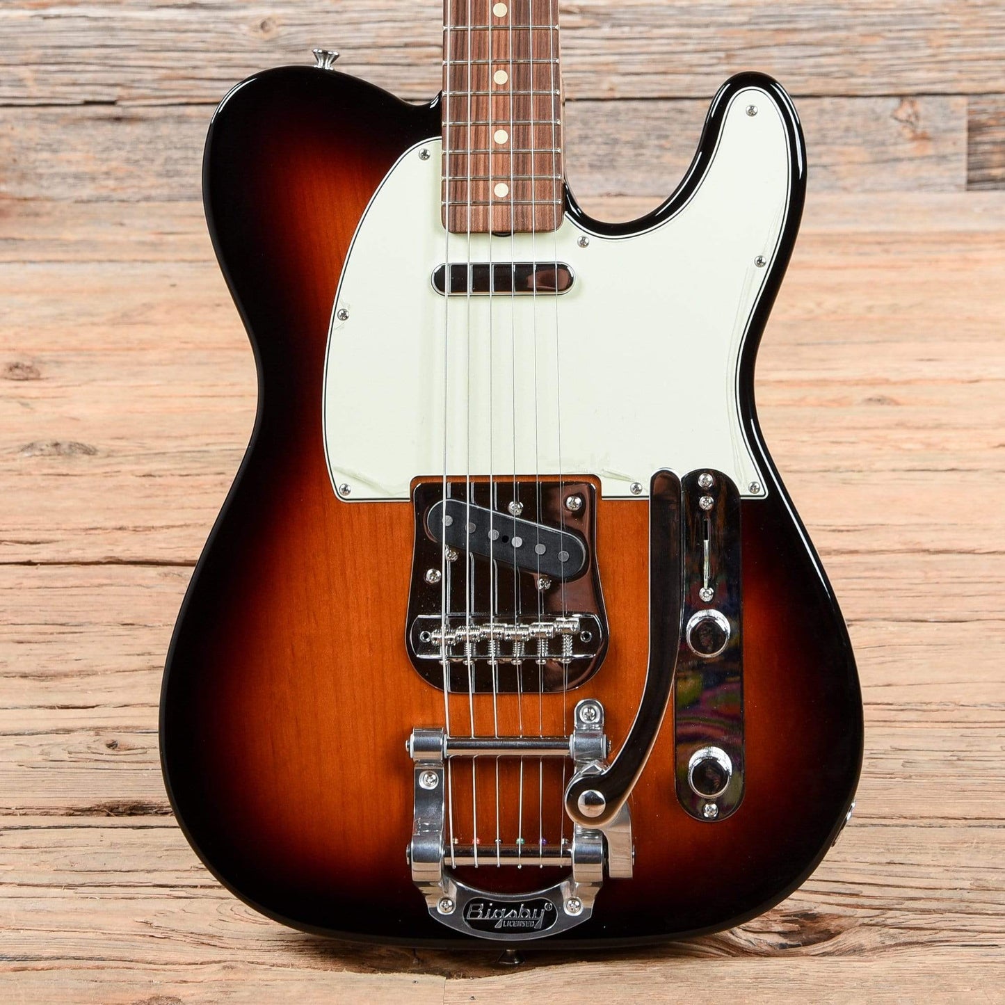 Fender Vintera '60s Telecaster PF 3-Tone Sunburst w/Bigsby Electric Guitars / Solid Body