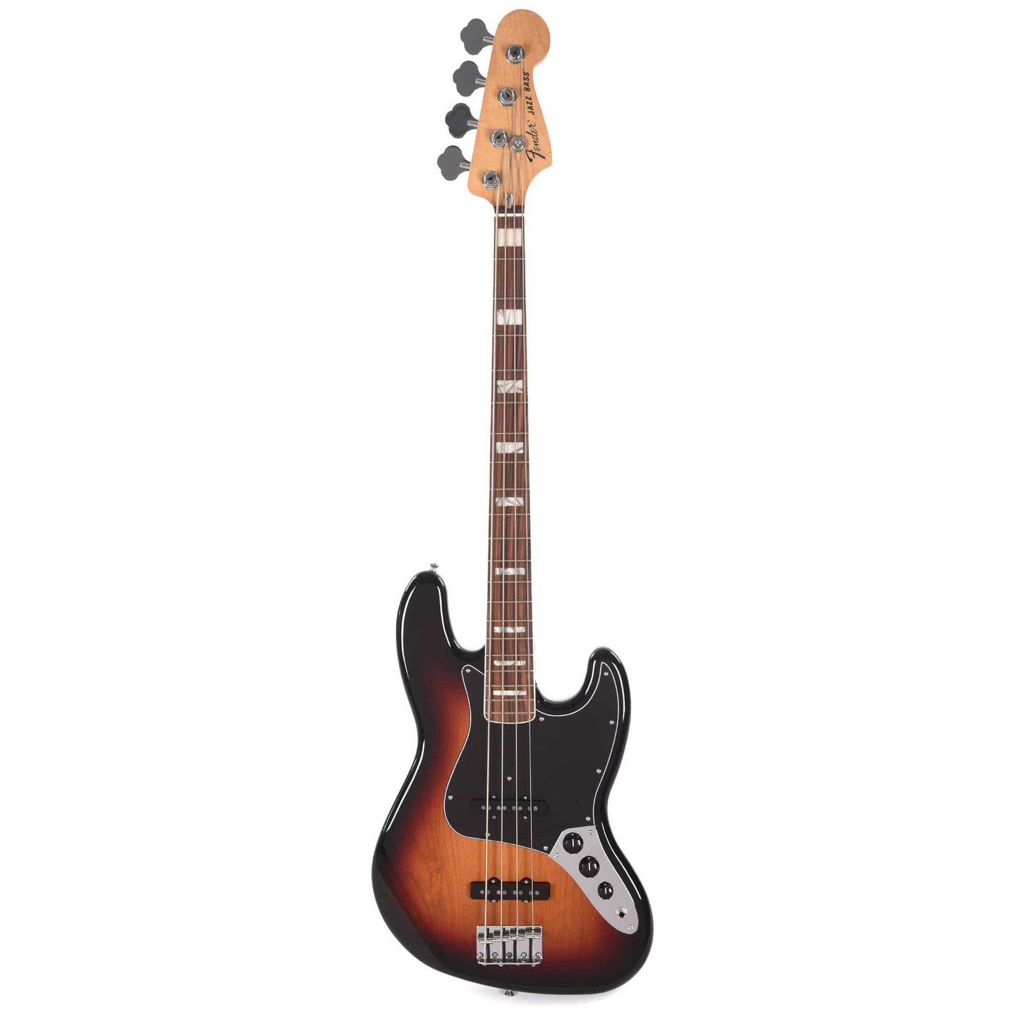 Fender Vintera '70s Jazz Bass 3-Tone Sunburst Electric Guitars / Solid Body