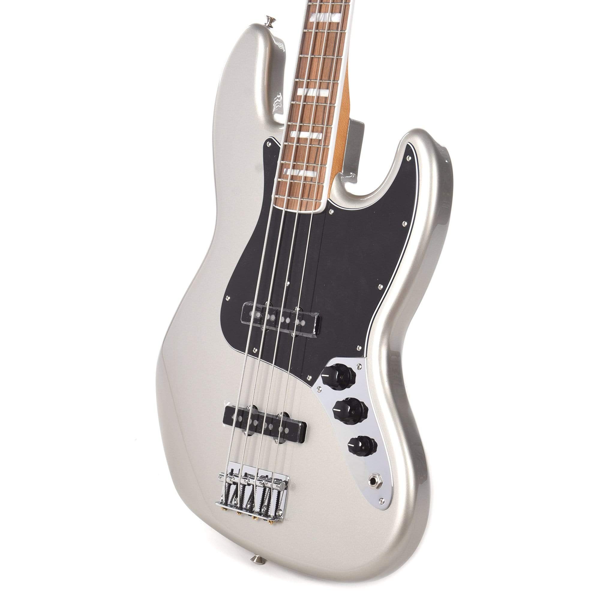 Fender Vintera '70s Jazz Bass Inca Silver Electric Guitars / Solid Body