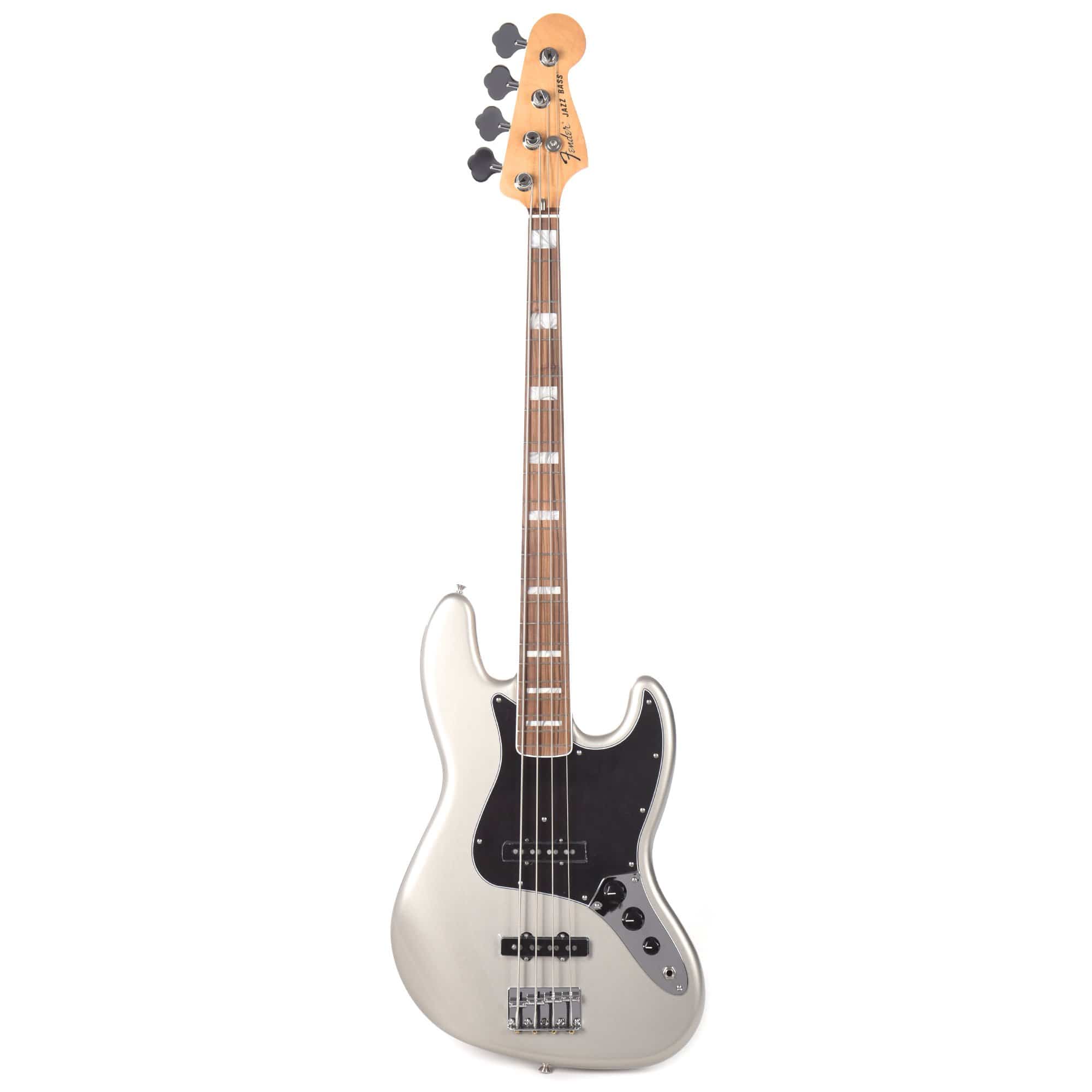 Fender Vintera '70s Jazz Bass Inca Silver Electric Guitars / Solid Body