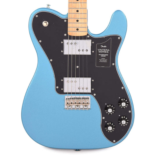 Fender Vintera '70s Telecaster Deluxe Lake Placid Blue w/3-Ply Black Pickguard Electric Guitars / Solid Body