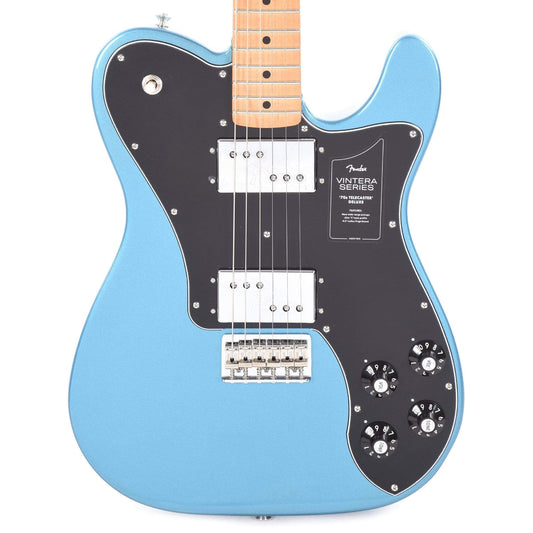 Fender Vintera '70s Telecaster Deluxe Lake Placid Blue w/3-Ply Black Pickguard Electric Guitars / Solid Body