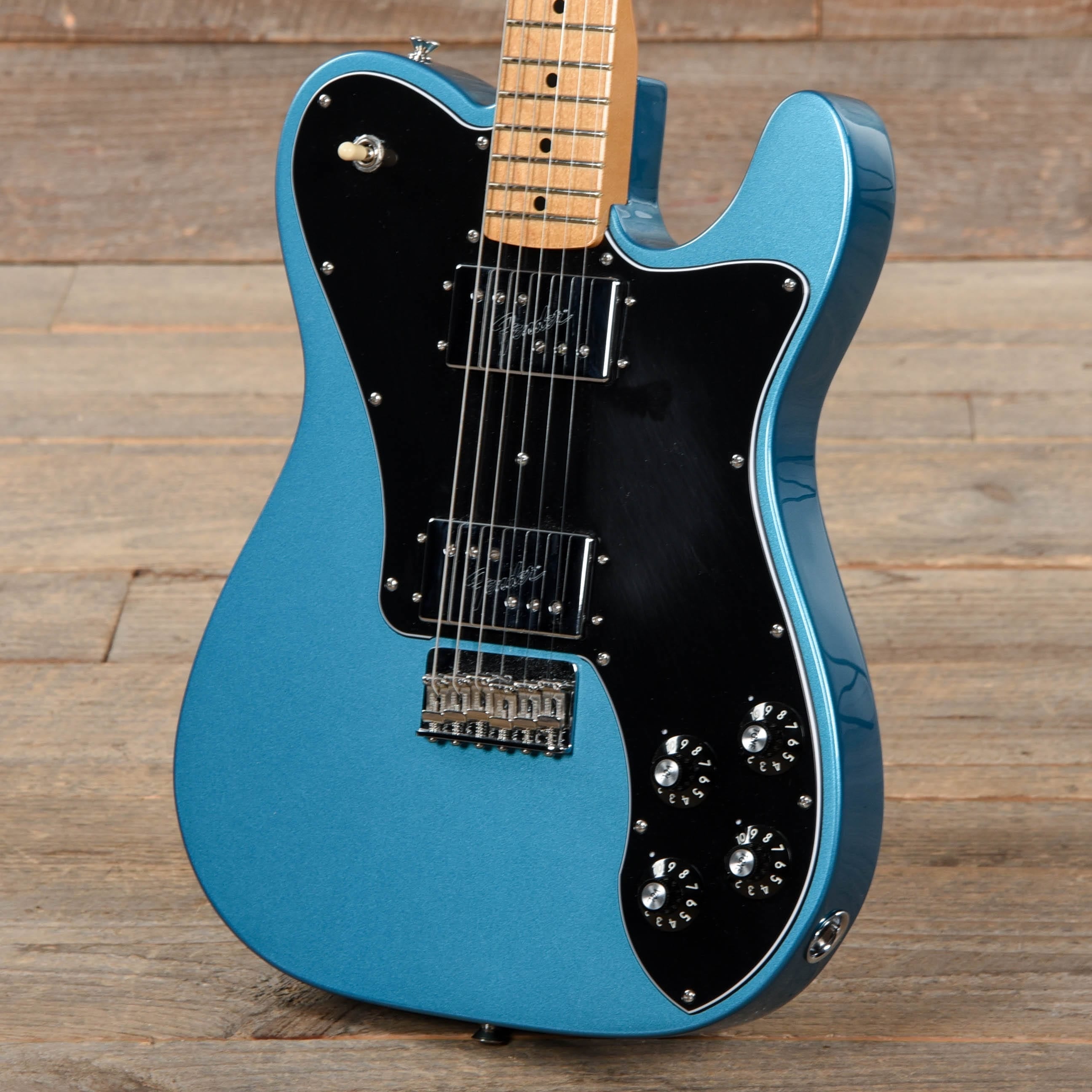 Fender Vintera '70s Telecaster Deluxe Lake Placid Blue w/3-Ply Black Pickguard Electric Guitars / Solid Body