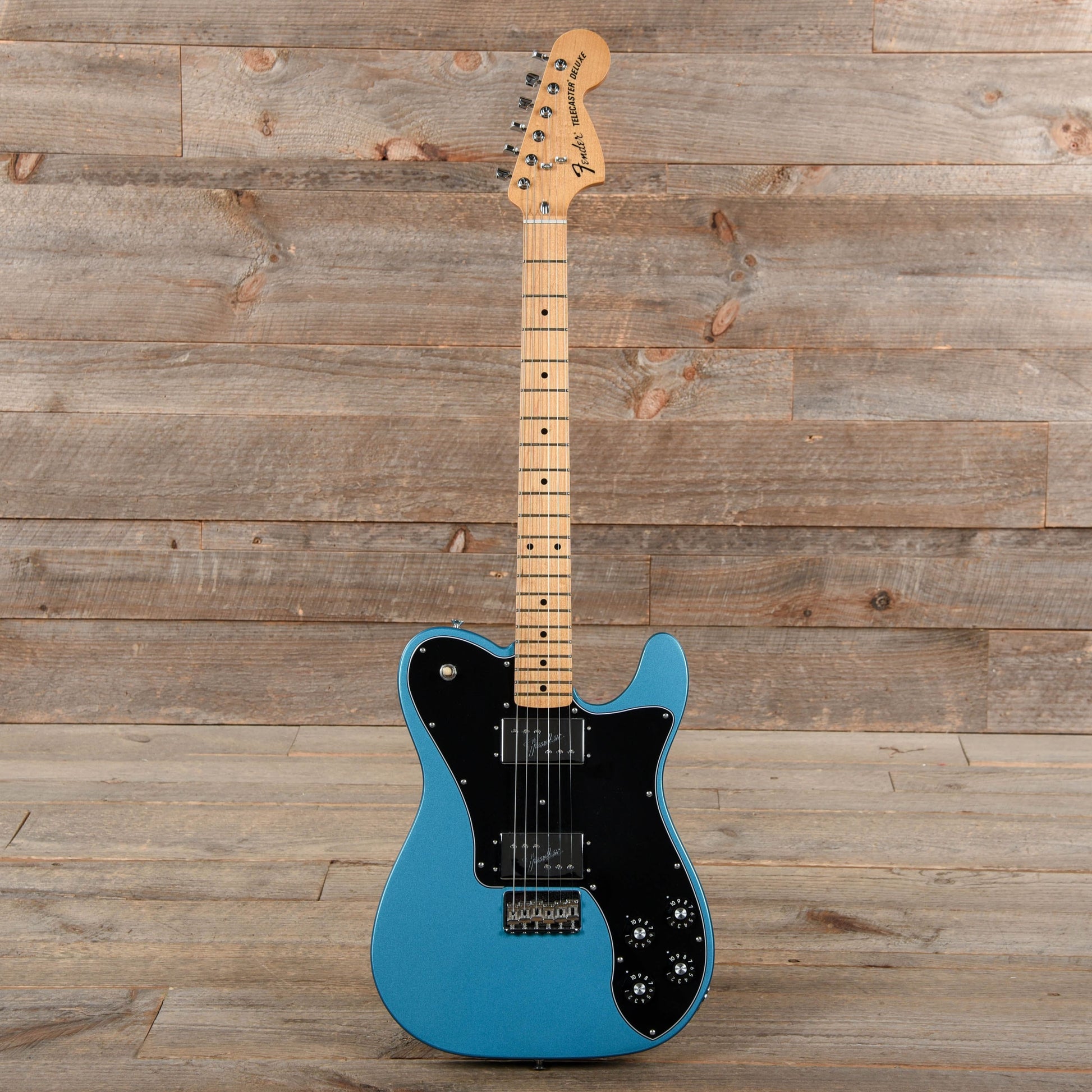 Fender Vintera '70s Telecaster Deluxe Lake Placid Blue w/3-Ply Black Pickguard Electric Guitars / Solid Body