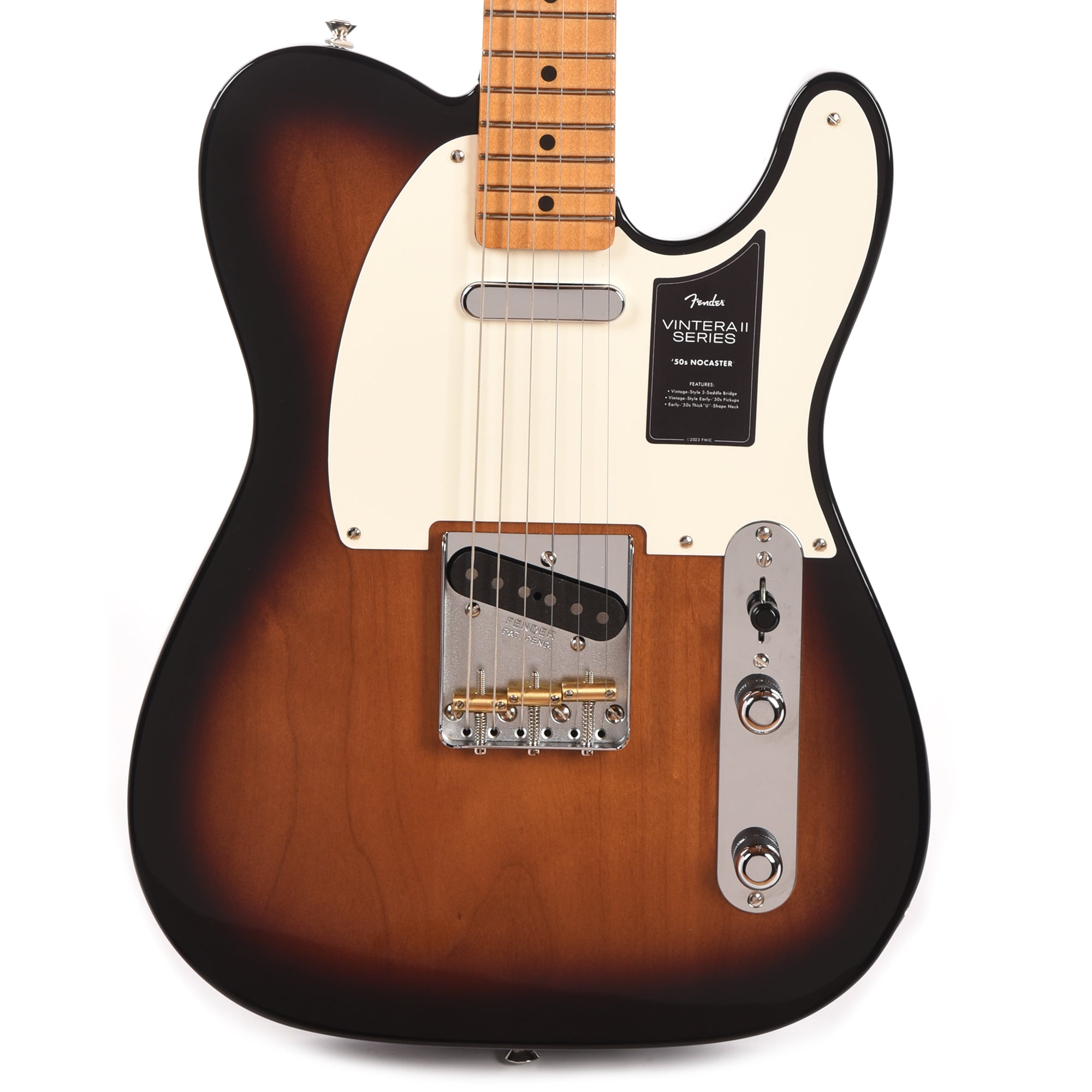 Fender Vintera II 50s Nocaster 2-Color Sunburst Electric Guitars / Solid Body