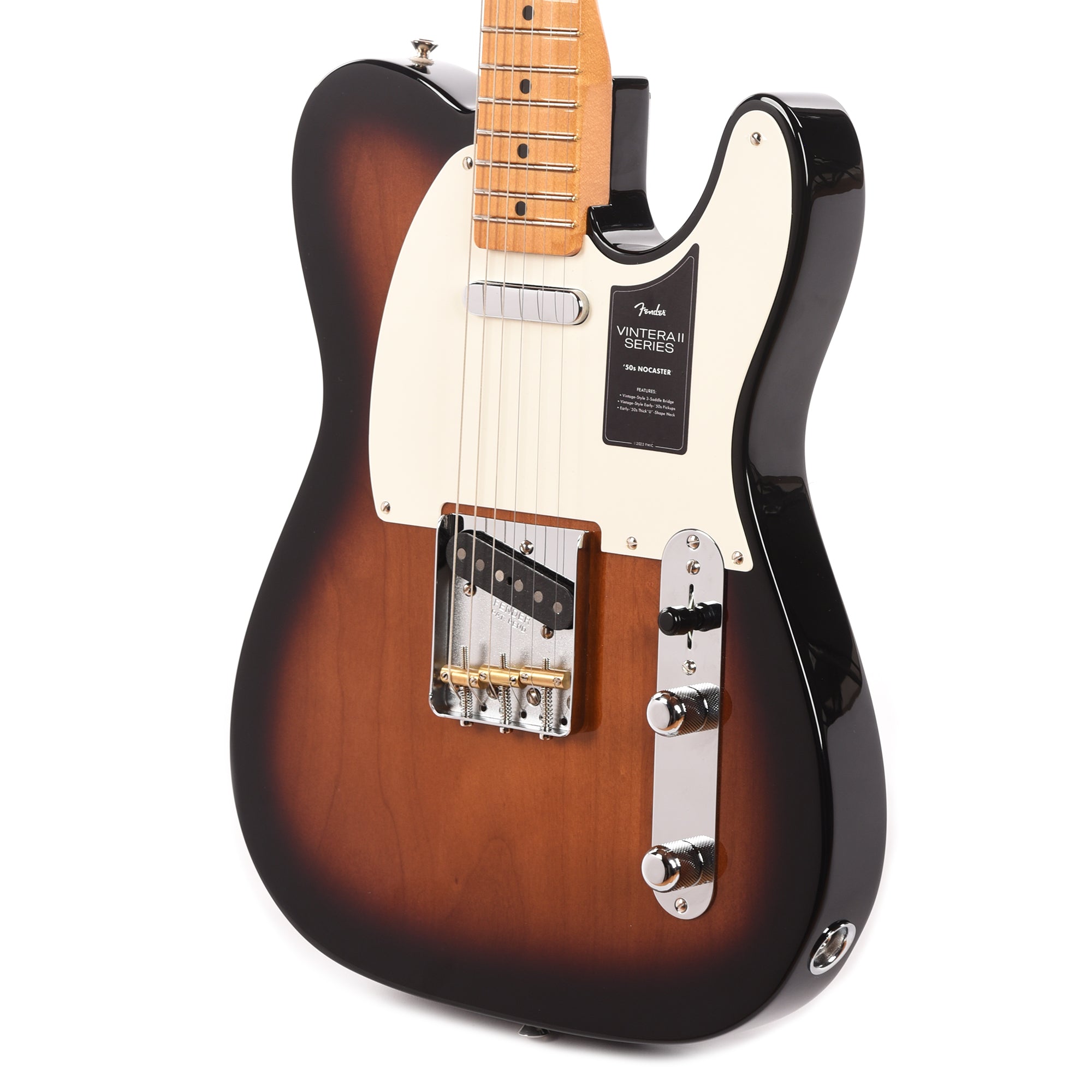 Fender Vintera II 50s Nocaster 2-Color Sunburst Electric Guitars / Solid Body
