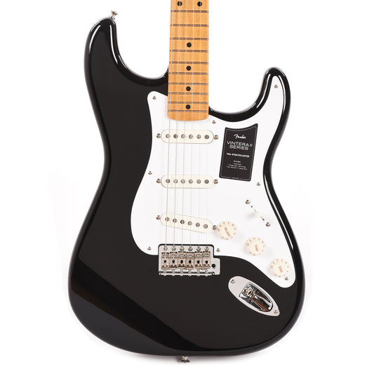 Fender Vintera II 50s Stratocaster Black Electric Guitars / Solid Body