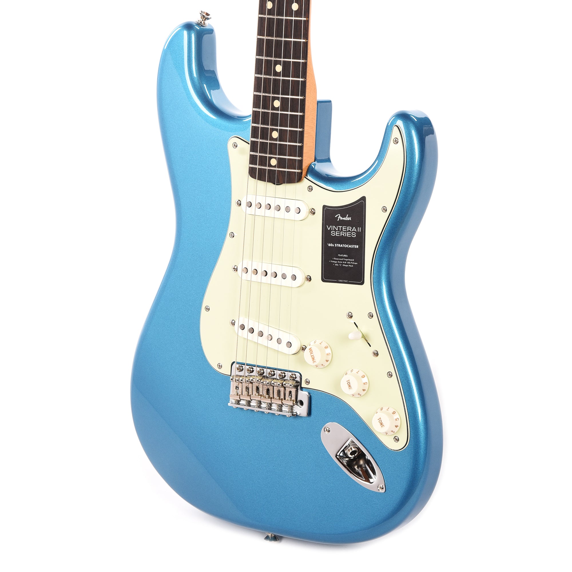 Fender Vintera II 60s Stratocaster Lake Placid Blue Electric Guitars / Solid Body