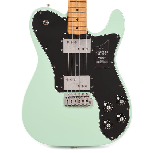 Fender Vintera II 70s Telecaster Deluxe with Tremolo Surf Green Electric Guitars / Solid Body