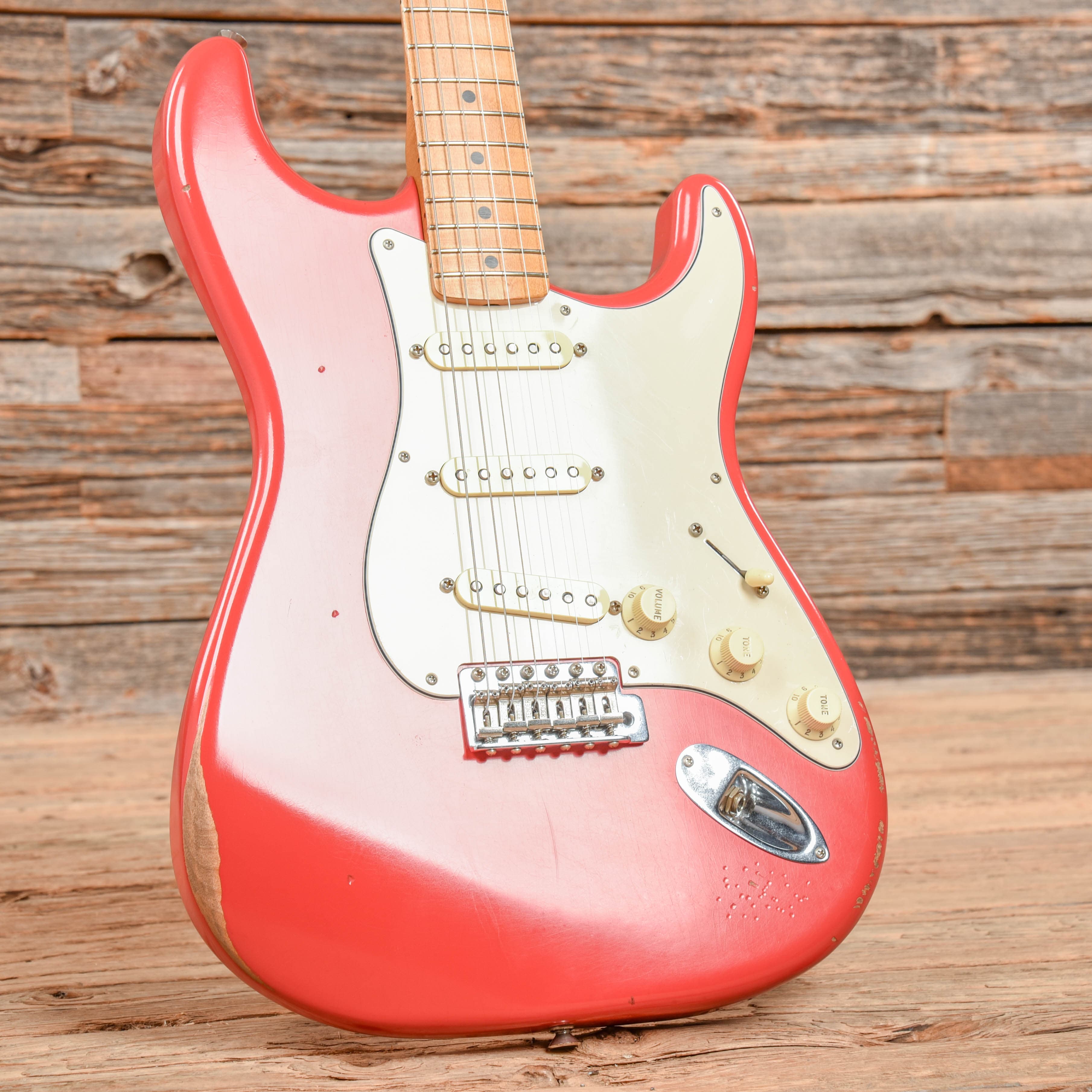 Fender Vintera Road Worn '50s Stratocaster Fiesta Red 2020 Electric Guitars / Solid Body