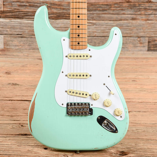 Fender Vintera Road Worn '50s Stratocaster Surf Green 2021 Electric Guitars / Solid Body