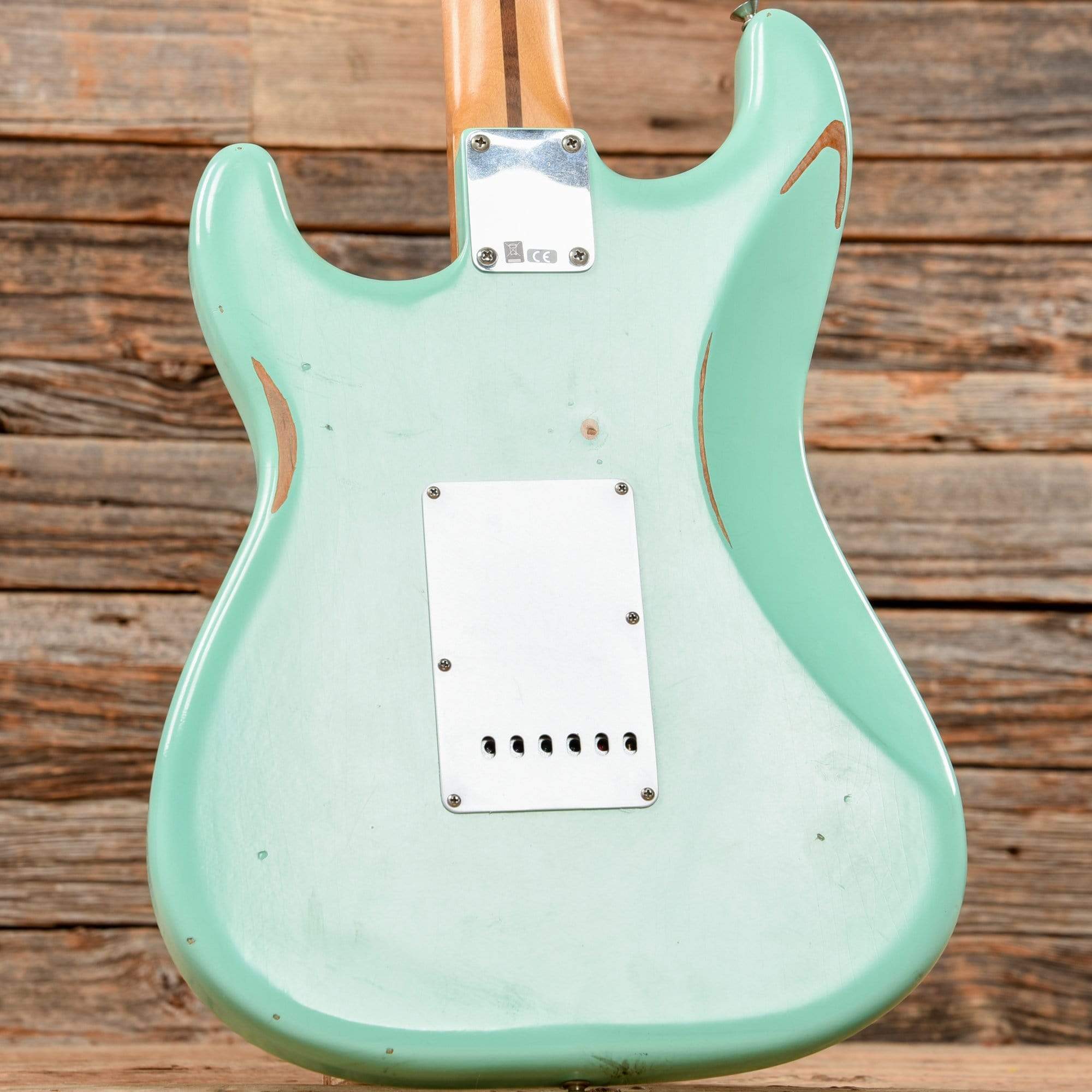 Fender Vintera Road Worn '50s Stratocaster Surf Green 2021 Electric Guitars / Solid Body