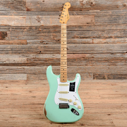 Fender Vintera Road Worn '50s Stratocaster Surf Green 2021 Electric Guitars / Solid Body