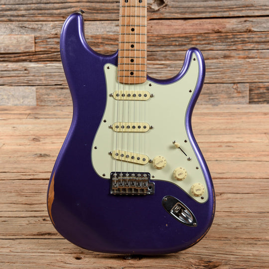 Fender Vintera Road Worn Mischief Maker Stratocaster Metallic Purple 2020 Electric Guitars / Solid Body
