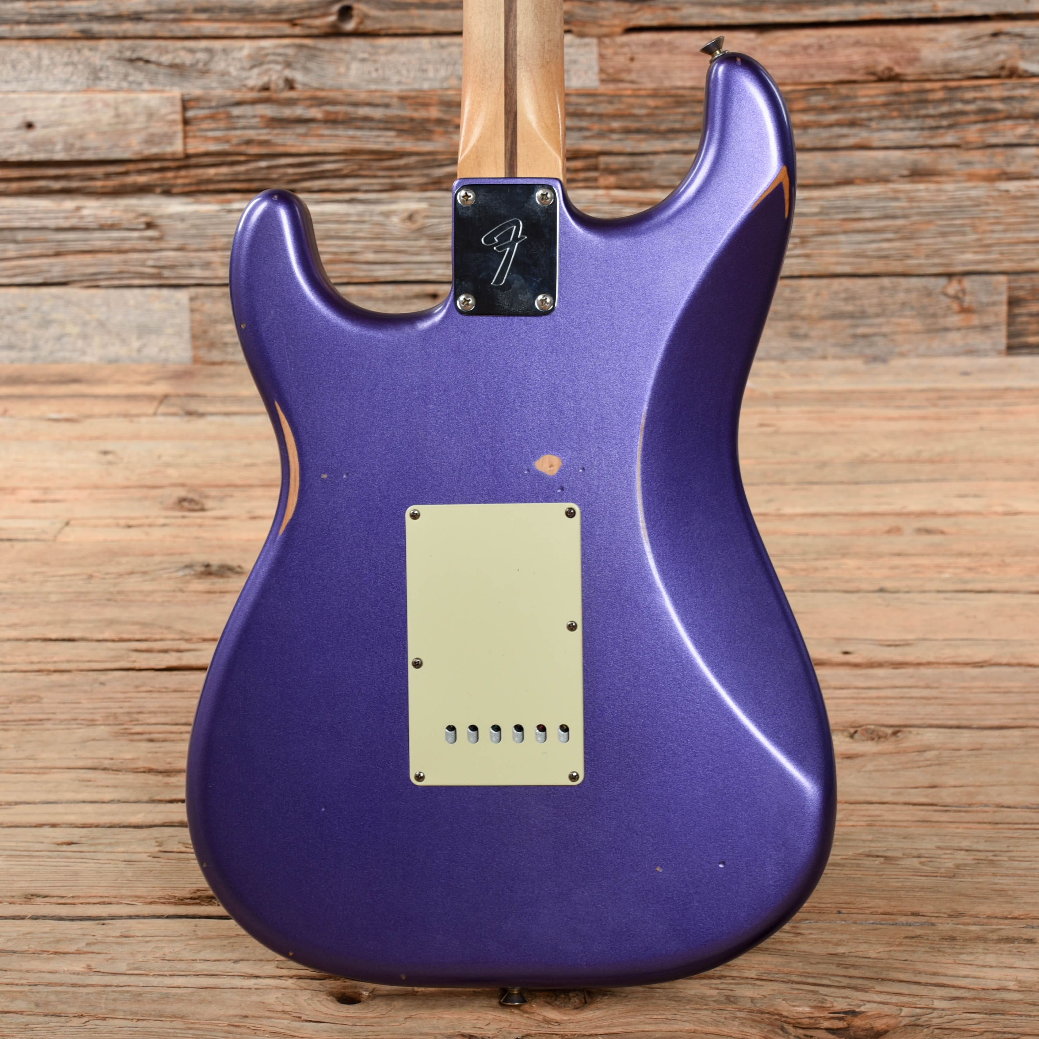 Fender Vintera Road Worn Mischief Maker Stratocaster Metallic Purple 2020 Electric Guitars / Solid Body