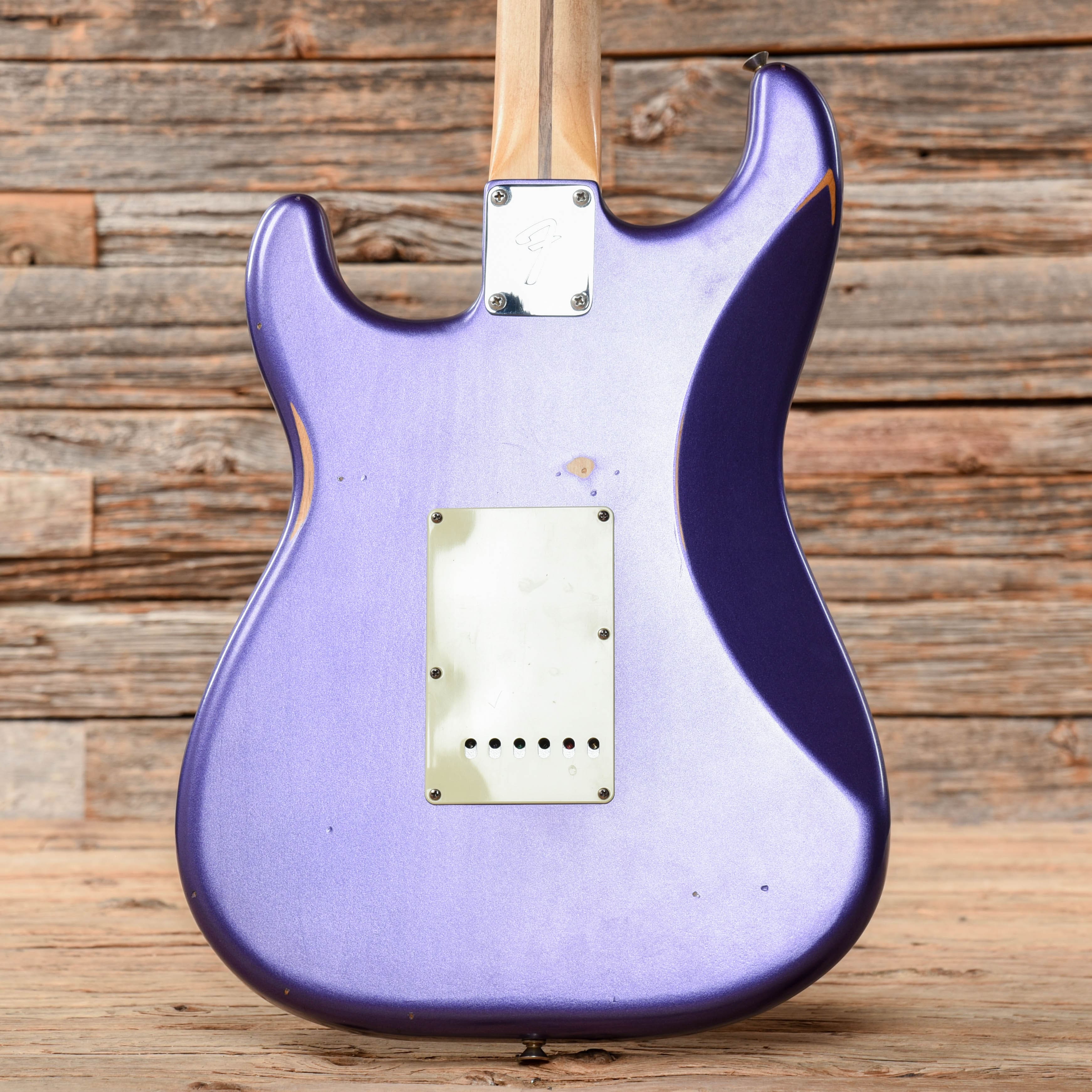 Fender Vintera Road Worn Mischief Maker Stratocaster Metallic Purple 2020 Electric Guitars / Solid Body