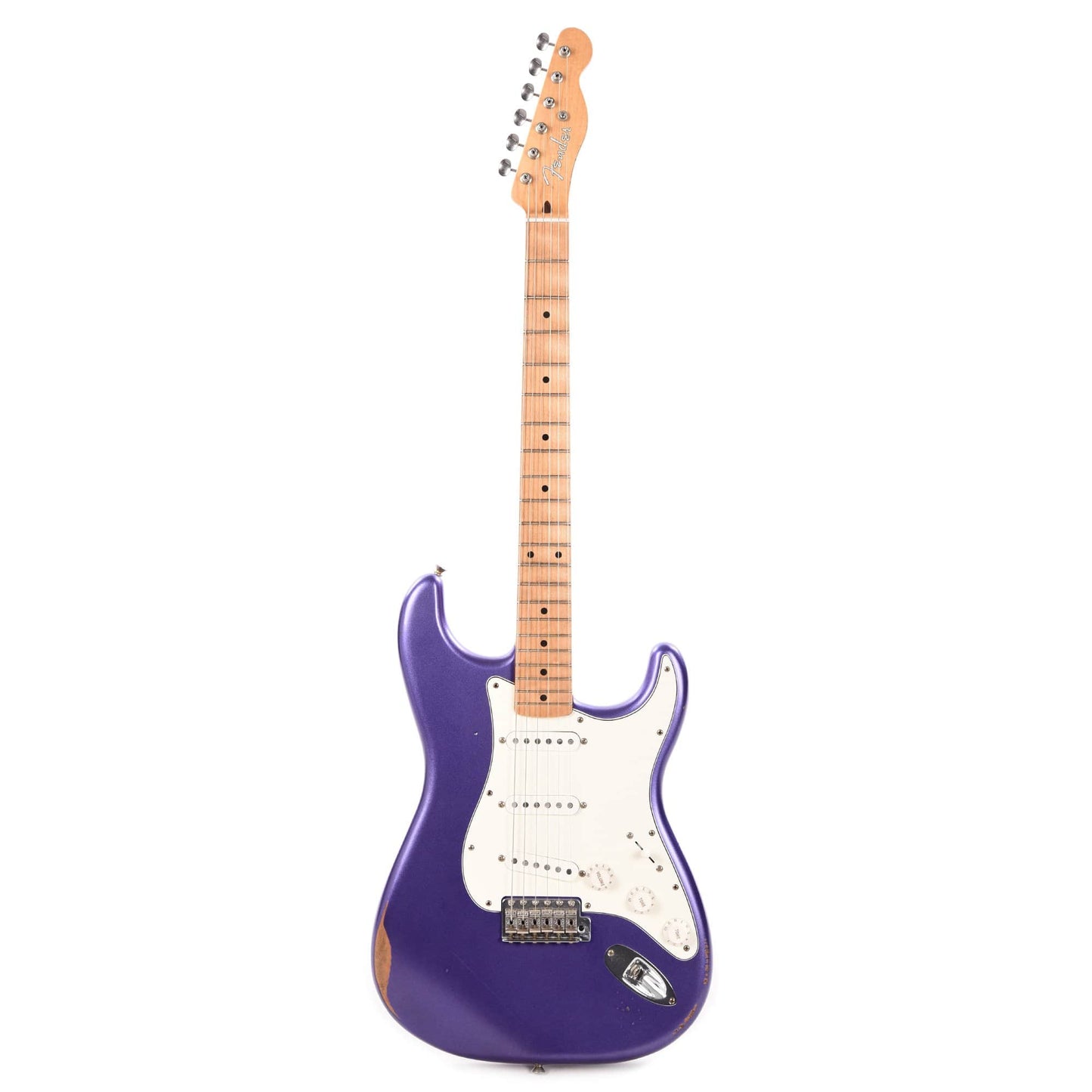 Fender Vintera Road Worn Mischief Maker Stratocaster Metallic Purple w/Pure Vintage ’59 Pickups Electric Guitars / Solid Body
