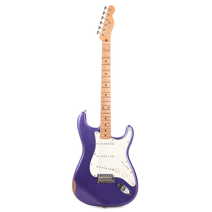 Fender Vintera Road Worn Mischief Maker Stratocaster Metallic Purple w/Pure Vintage ’59 Pickups Electric Guitars / Solid Body