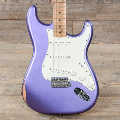 Fender Vintera Road Worn Mischief Maker Stratocaster Metallic Purple w/Pure Vintage ’59 Pickups Electric Guitars / Solid Body