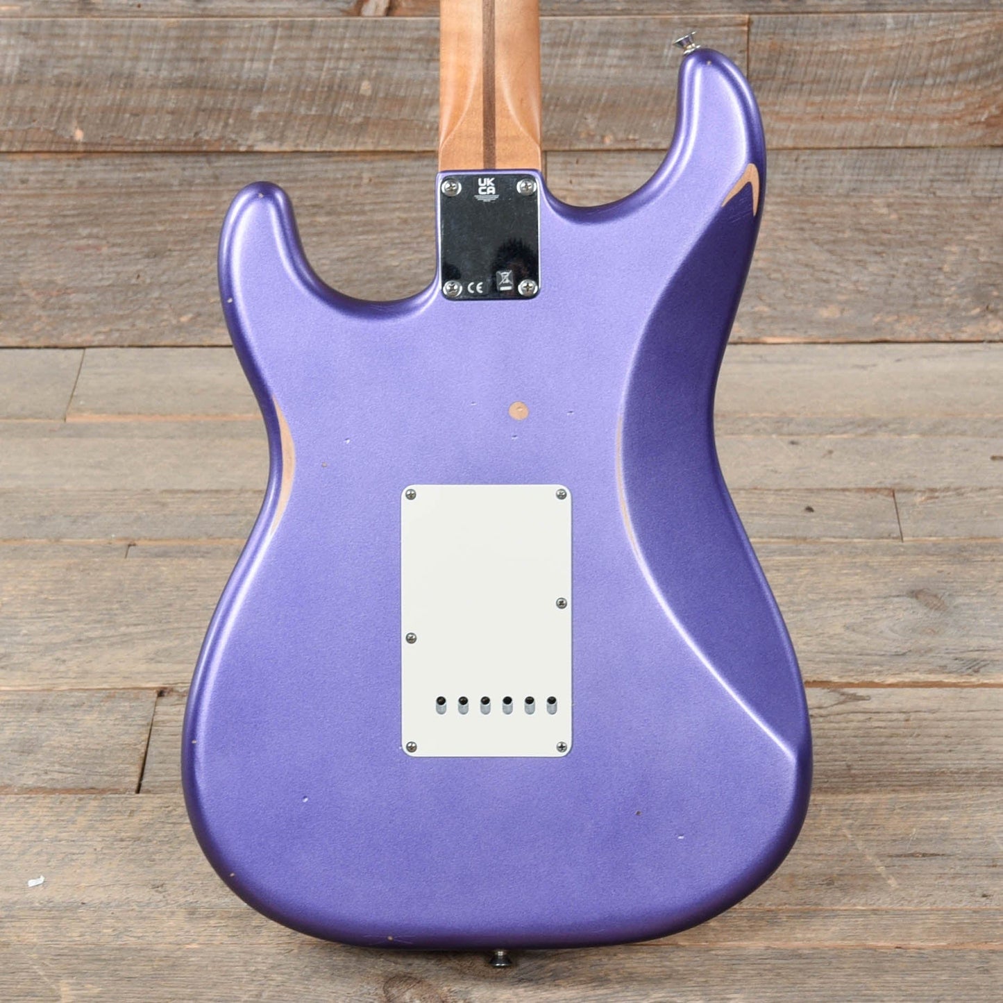Fender Vintera Road Worn Mischief Maker Stratocaster Metallic Purple w/Pure Vintage ’59 Pickups Electric Guitars / Solid Body