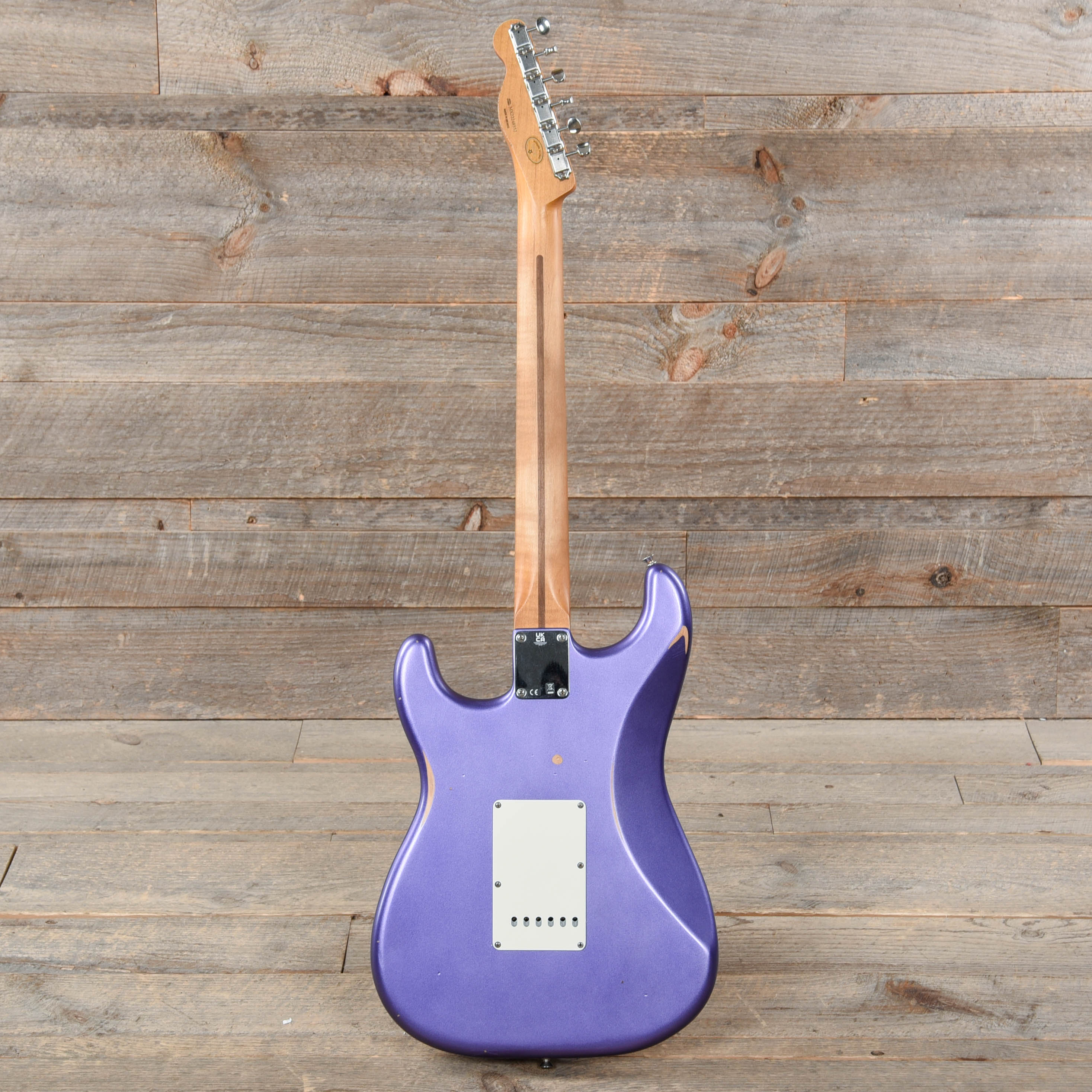 Fender Vintera Road Worn Mischief Maker Stratocaster Metallic Purple w/Pure Vintage ’59 Pickups Electric Guitars / Solid Body