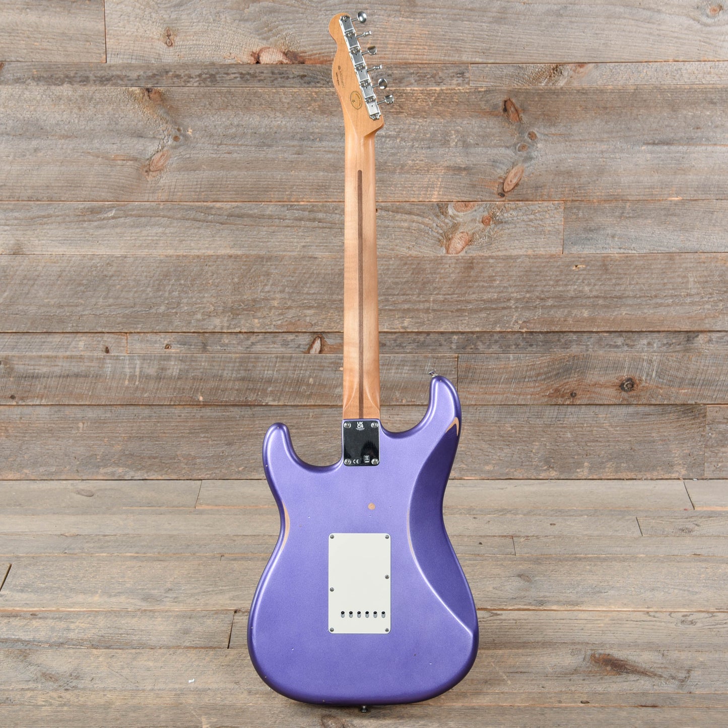 Fender Vintera Road Worn Mischief Maker Stratocaster Metallic Purple w/Pure Vintage ’59 Pickups Electric Guitars / Solid Body