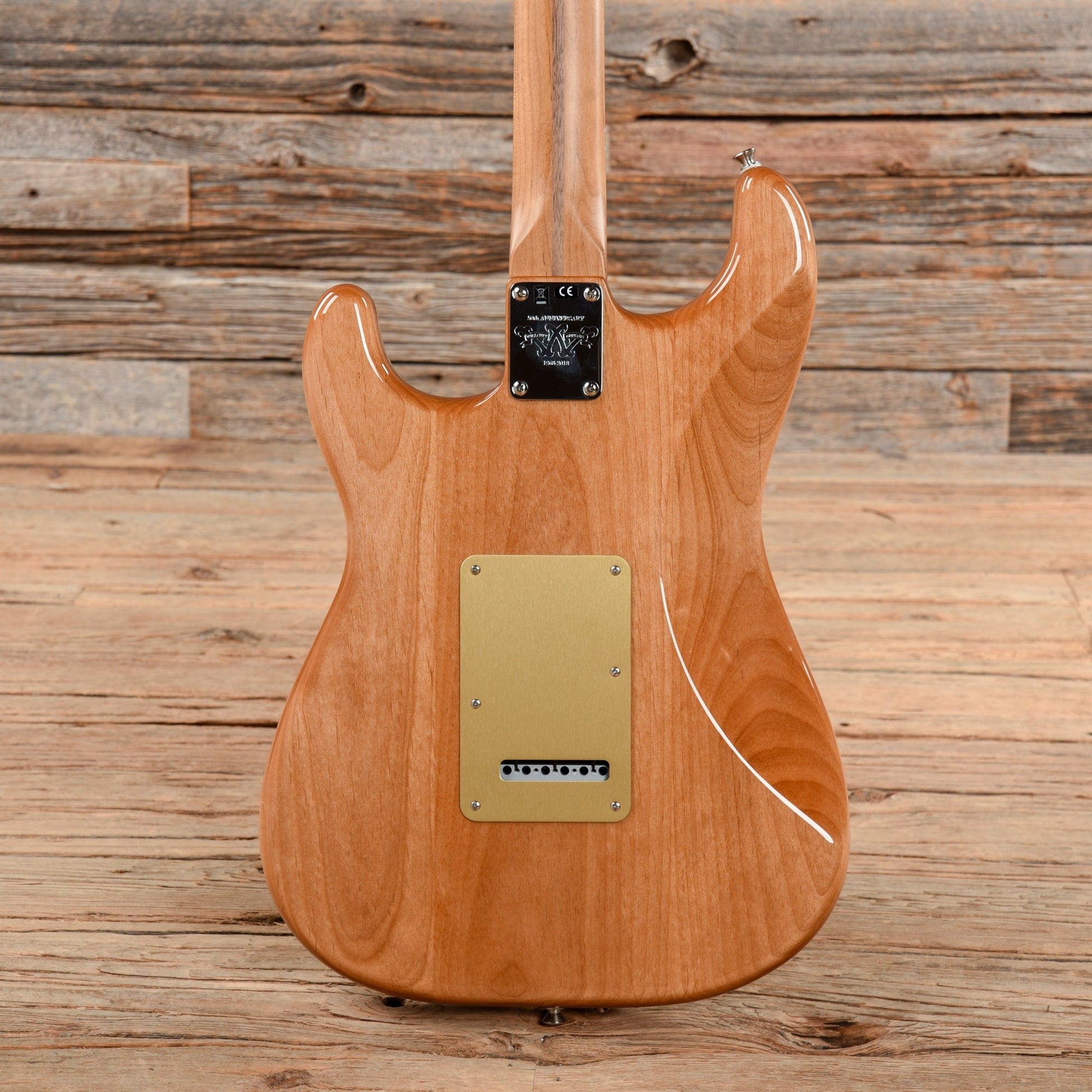 Fender Wilcutt 50th Anniversary American Custom Ltd. Walnut Roasted Stratocaster Natural 2018 Electric Guitars / Solid Body