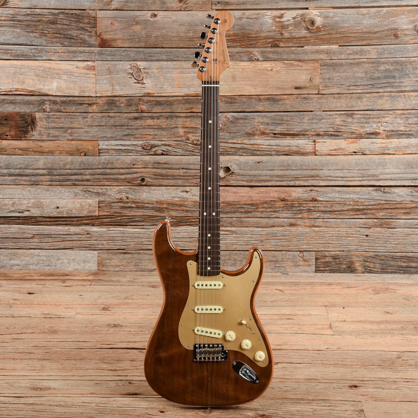 Fender Wilcutt 50th Anniversary American Custom Ltd. Walnut Roasted Stratocaster Natural 2018 Electric Guitars / Solid Body