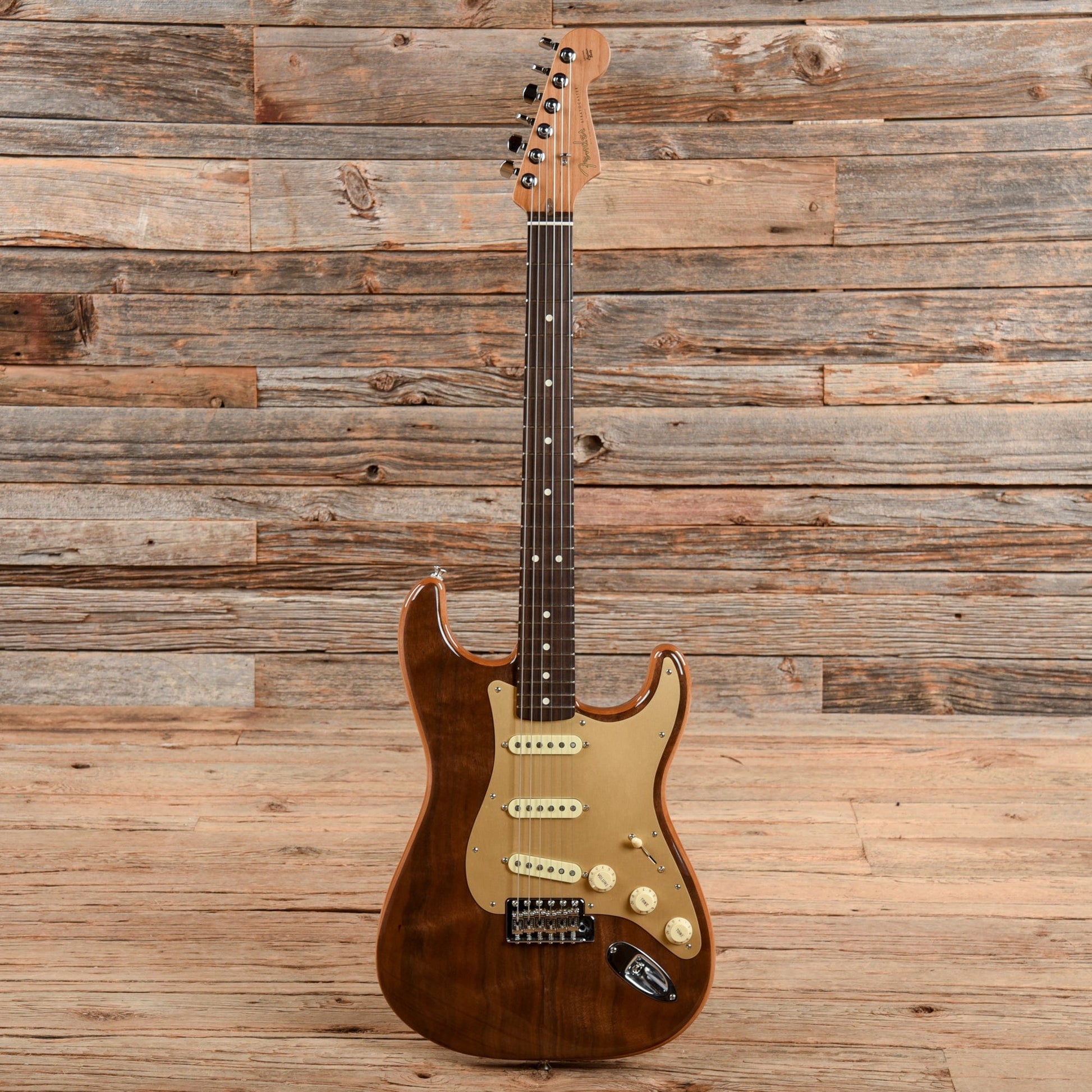 Fender Wilcutt 50th Anniversary American Custom Ltd. Walnut Roasted Stratocaster Natural 2018 Electric Guitars / Solid Body