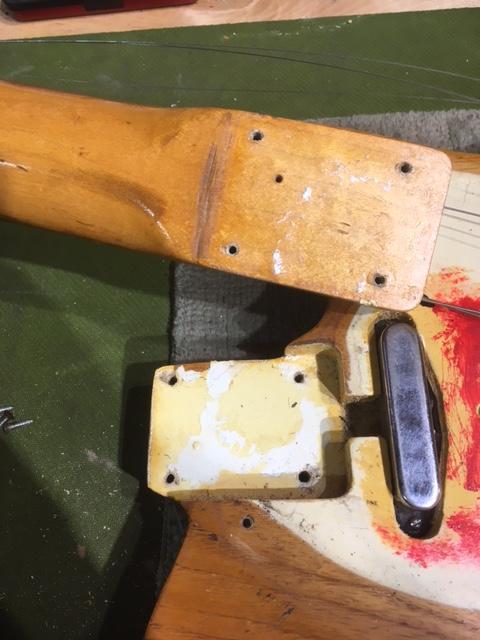 Fender 1951 Nocaster Body w/1960 Neck Stripped 1960s