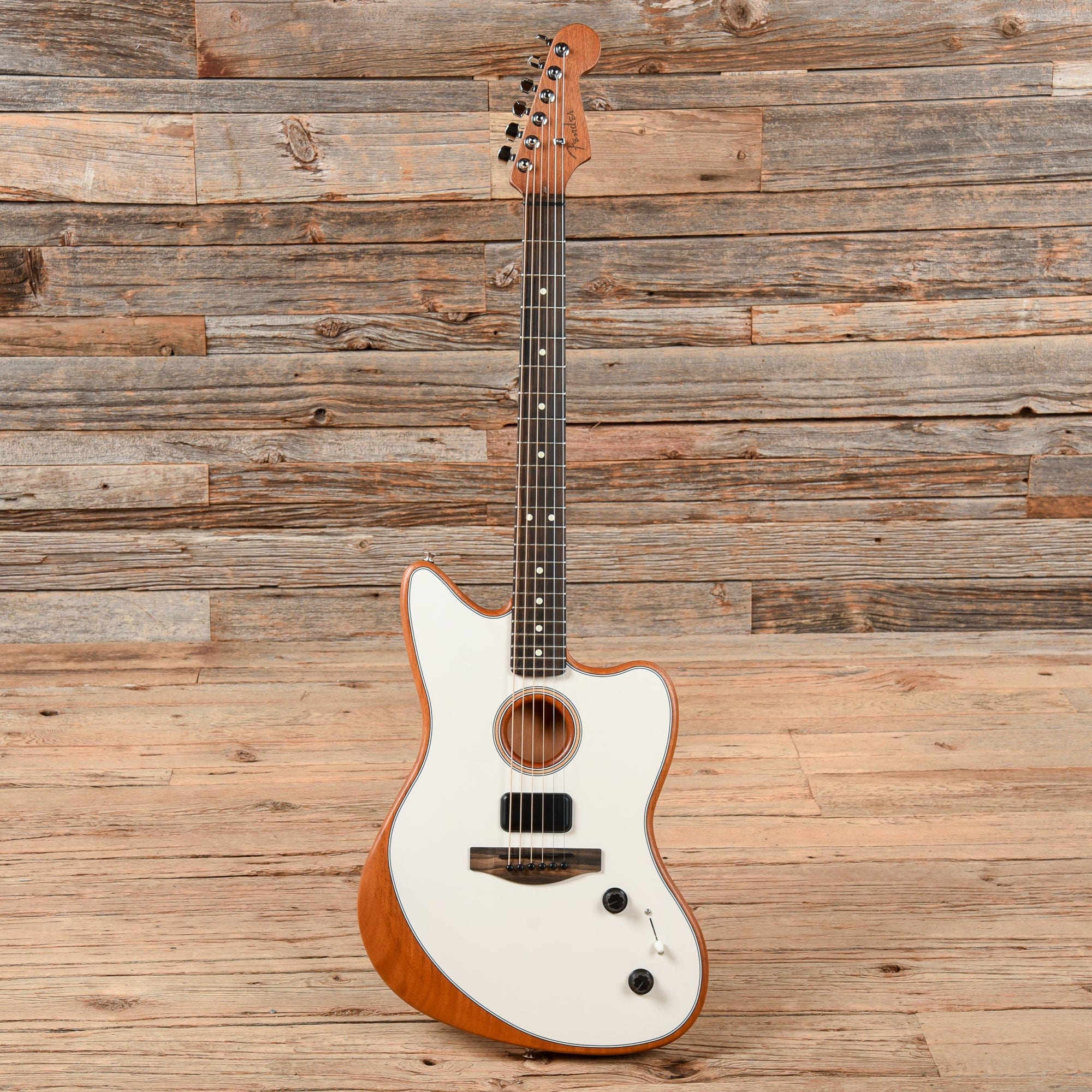 Fender American Acoustasonic Jazzmaster White 2021
