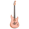 Fender American Acoustasonic Stratocaster Shell Pink w/Tortoise Rosette & Purfling Acoustic Guitars / Built-in Electronics