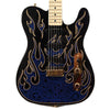 Fender Artist James Burton Telecaster Blue Paisley Flames