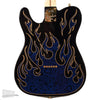 Fender Artist James Burton Telecaster Blue Paisley Flames