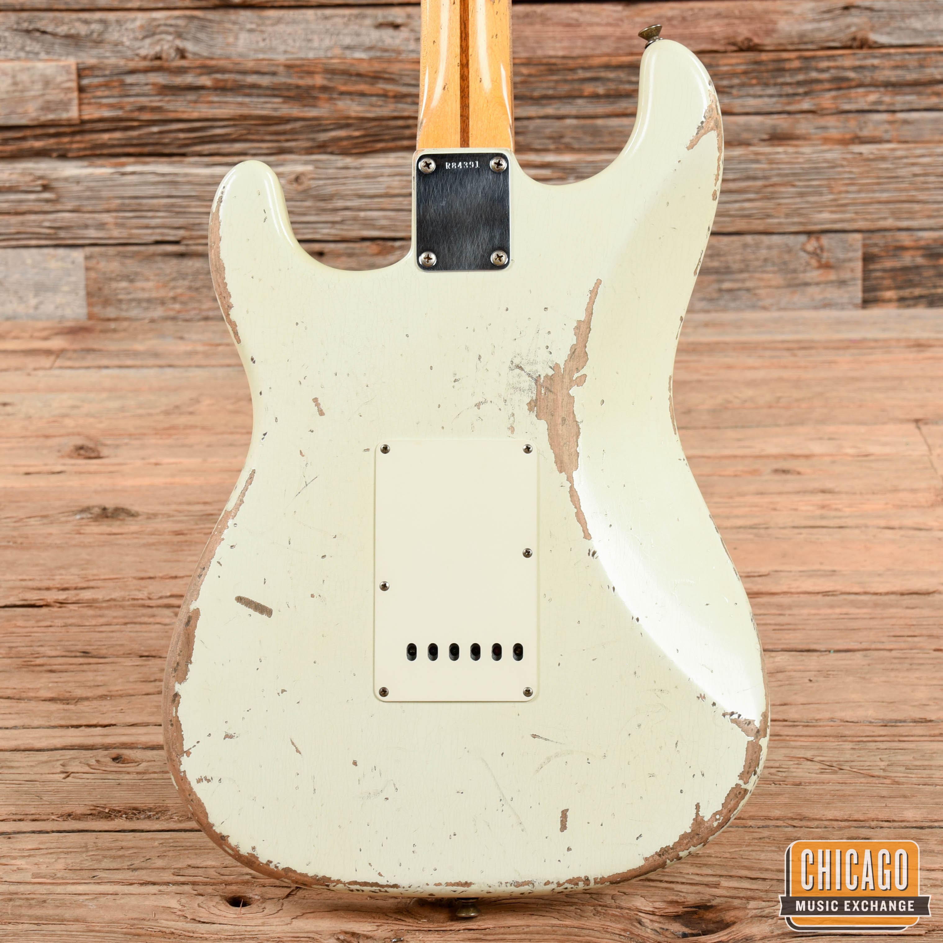Fender Custom Shop '56 Active Journeyman Relic Stratocaster Masterbuilt Todd Krause Olympic White
