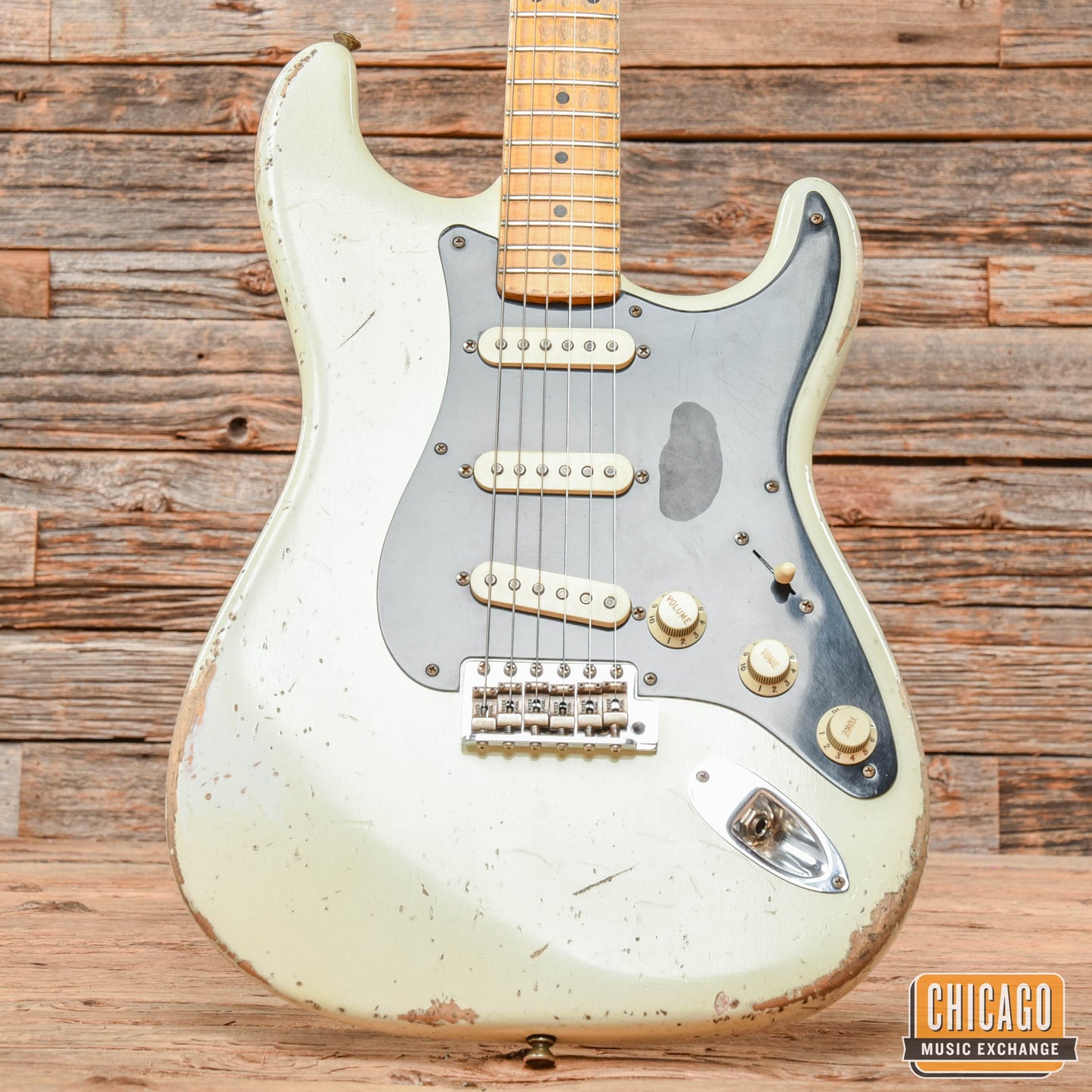 Fender Custom Shop '56 Active Journeyman Relic Stratocaster Masterbuilt Todd Krause Olympic White