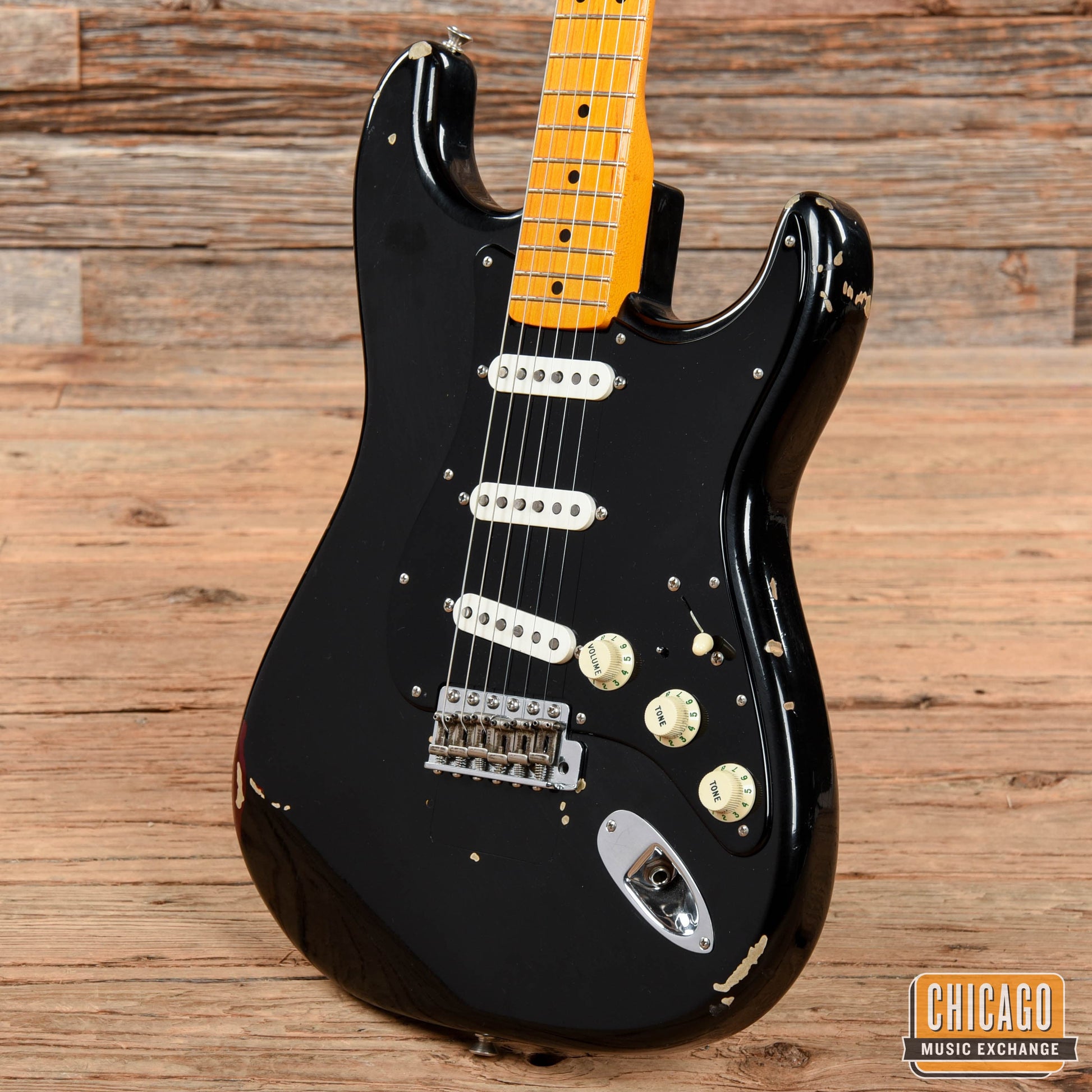 Fender Custom Shop David Gilmour Signature Relic Stratocaster Black