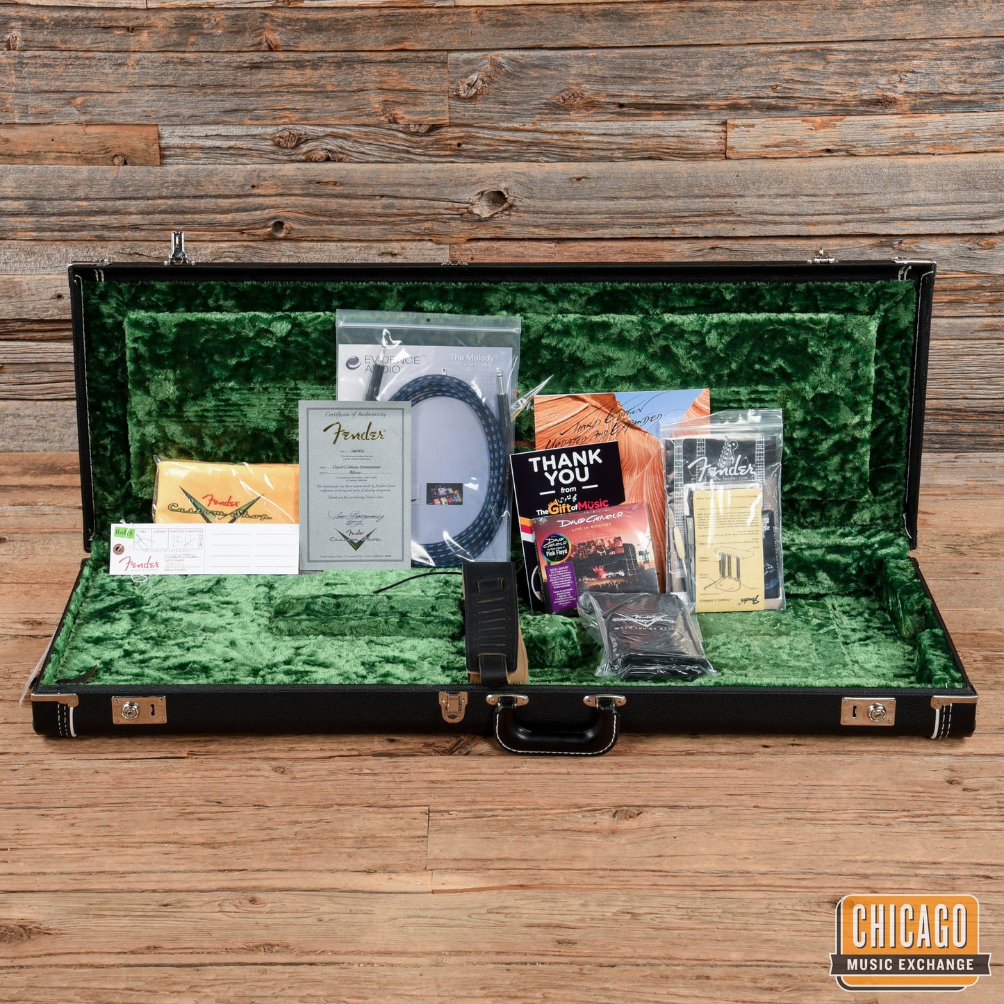 Fender Custom Shop David Gilmour Signature Relic Stratocaster Black